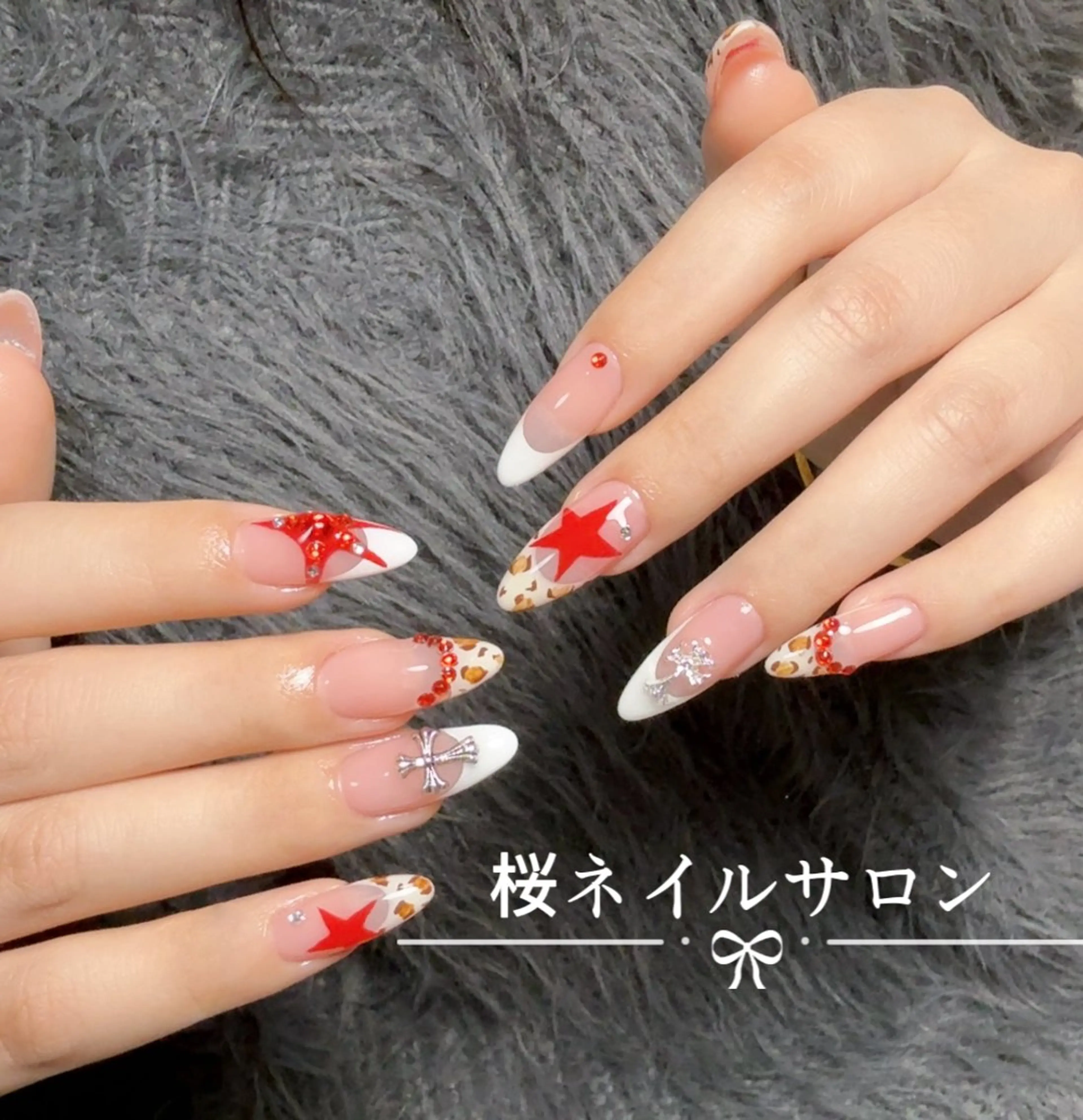 ネイル ハンドネイル 桜 ネイルのネイルデザイン