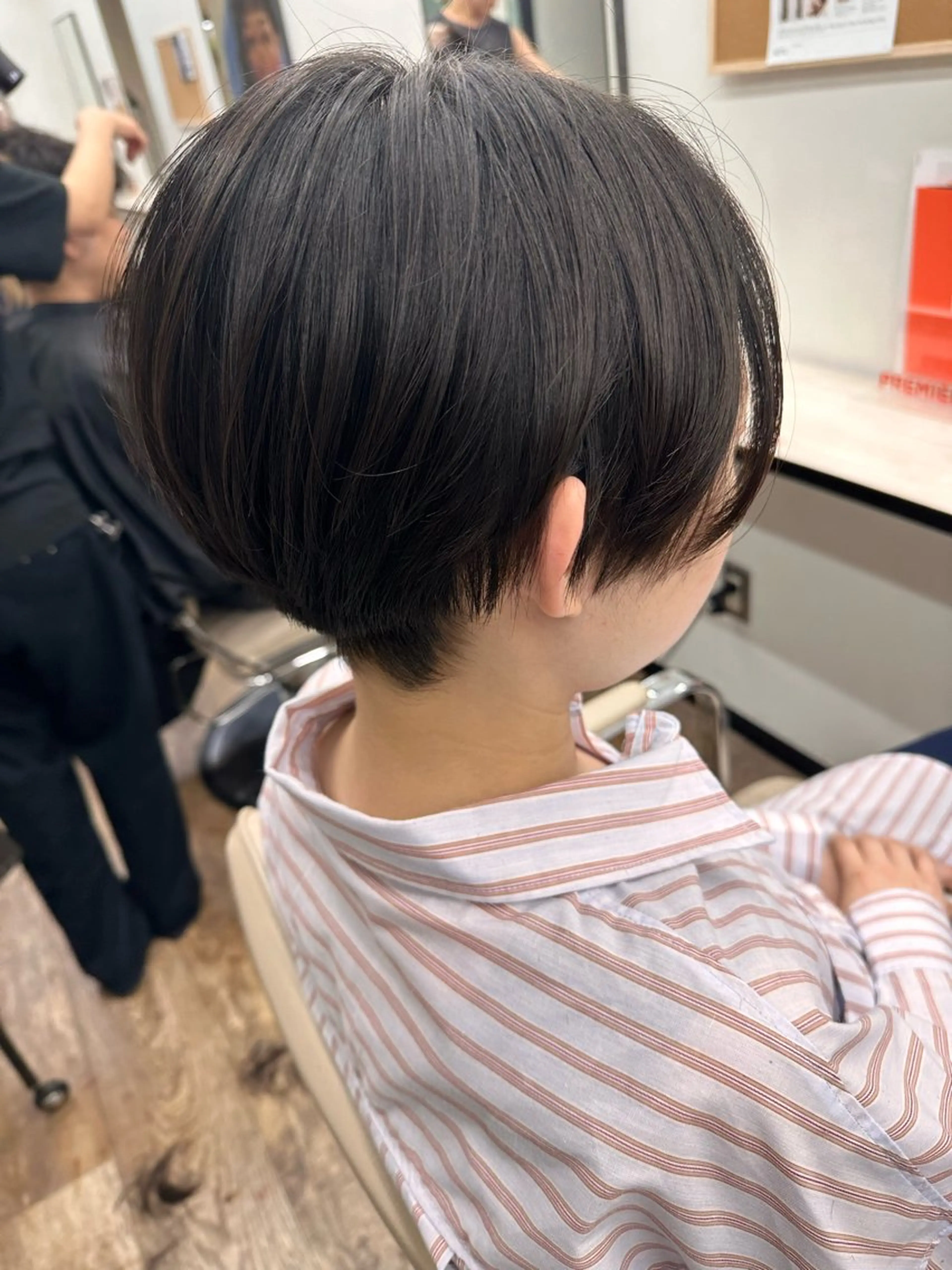 ショート Uhair本山所属・⟡.·mamiya 縮毛矯正/ヘアセットのヘアスタイル