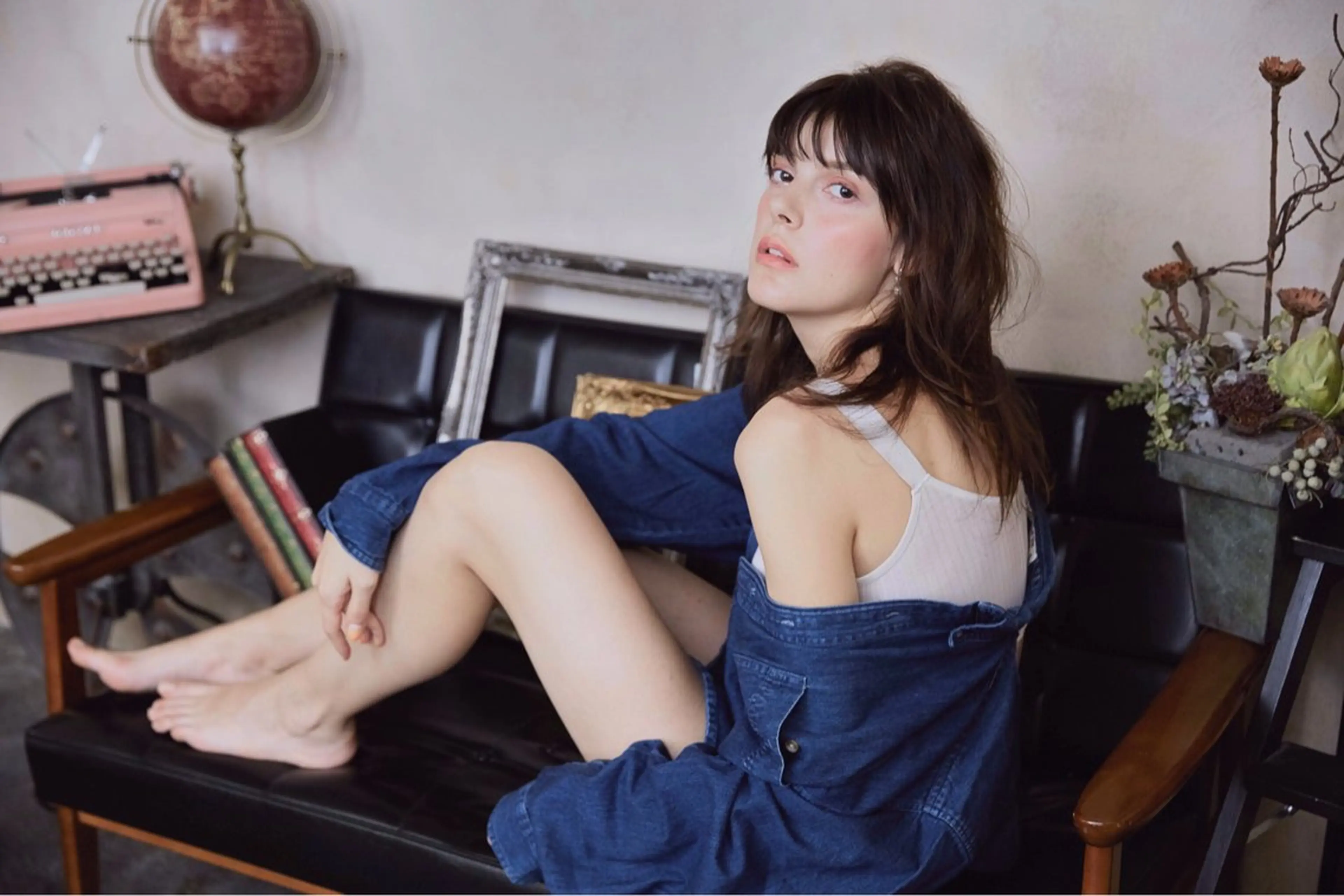 ミディアム カラー カット ヘアカラー トリートメント LOOP hair eye lash所属・LOOP hairのヘアスタイル