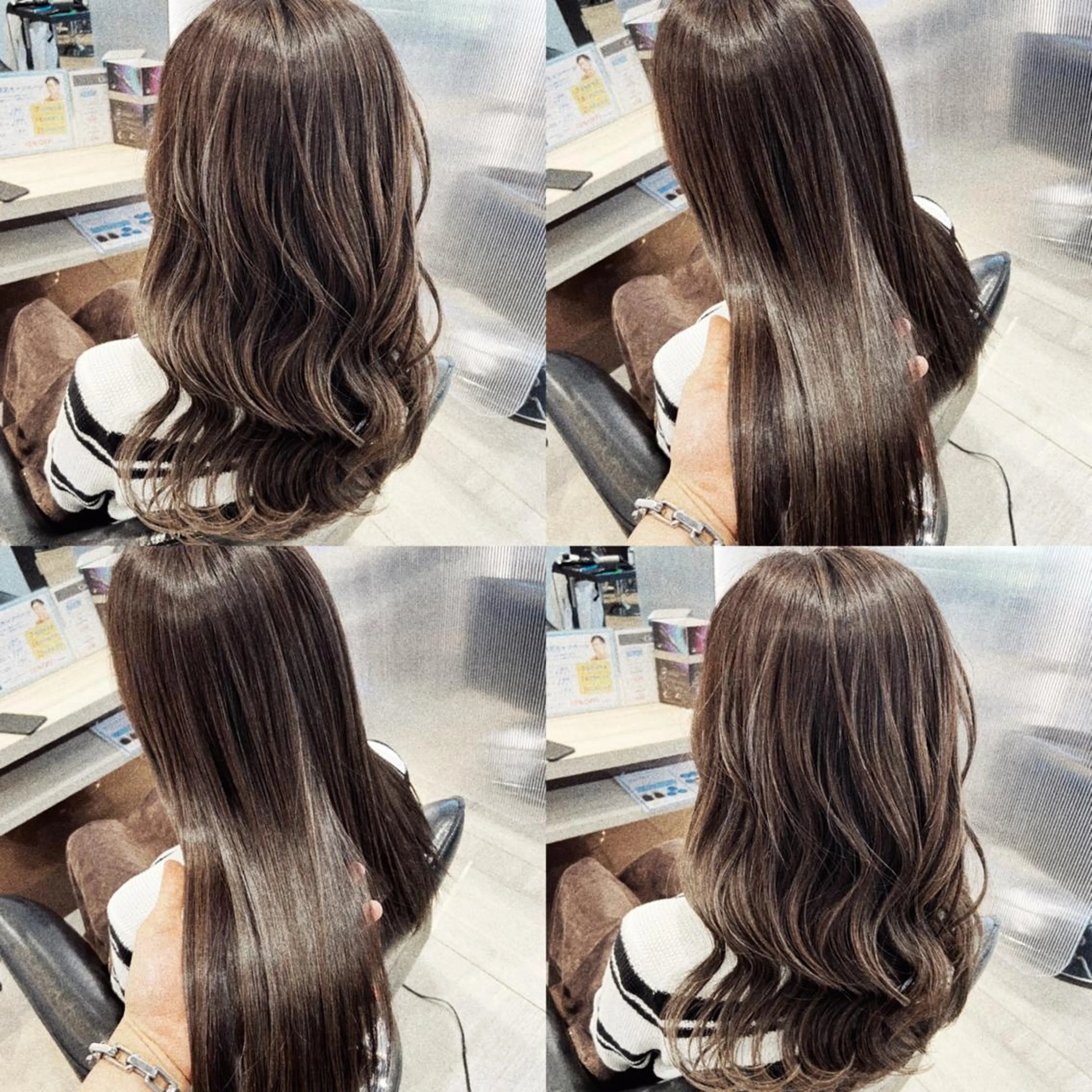 セミロング カラー カット ヘアカラー トリートメント 田之倉 将也のヘアスタイル