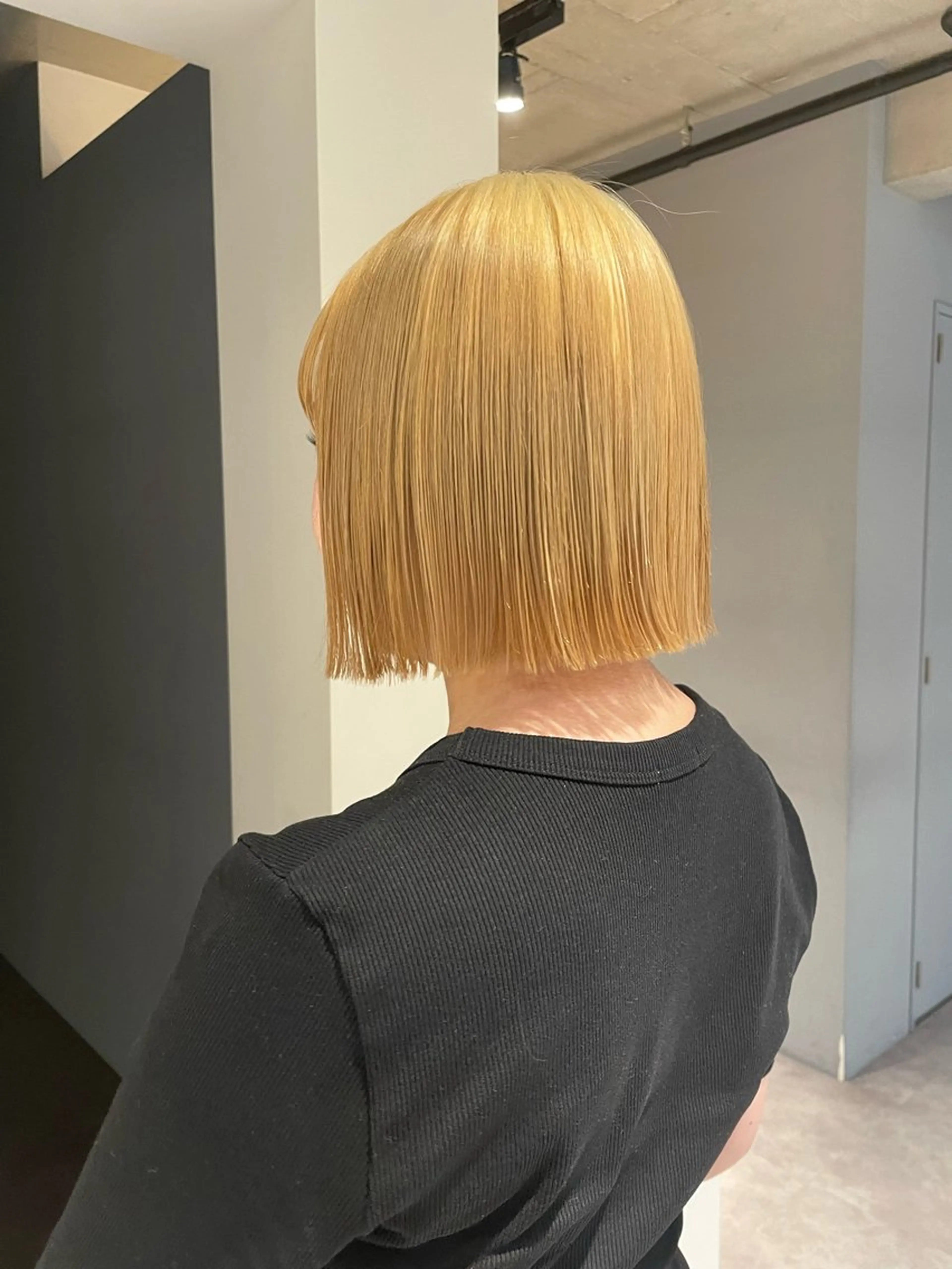 ショート ボブ 葉月/ボブ/ 透明感カラー／中目黒のヘアスタイル