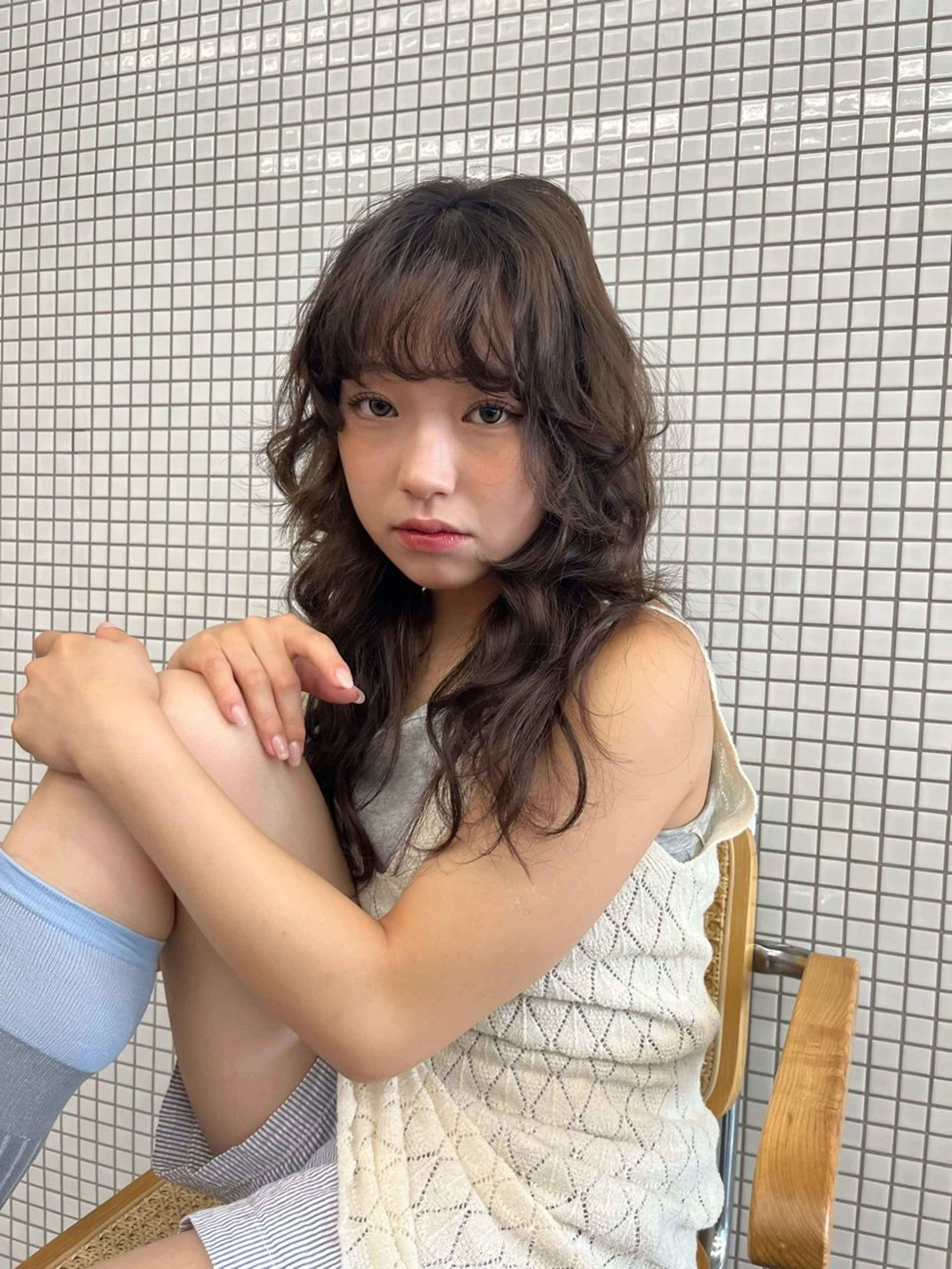 セミロング モモカ 🎀🫧のヘアスタイル