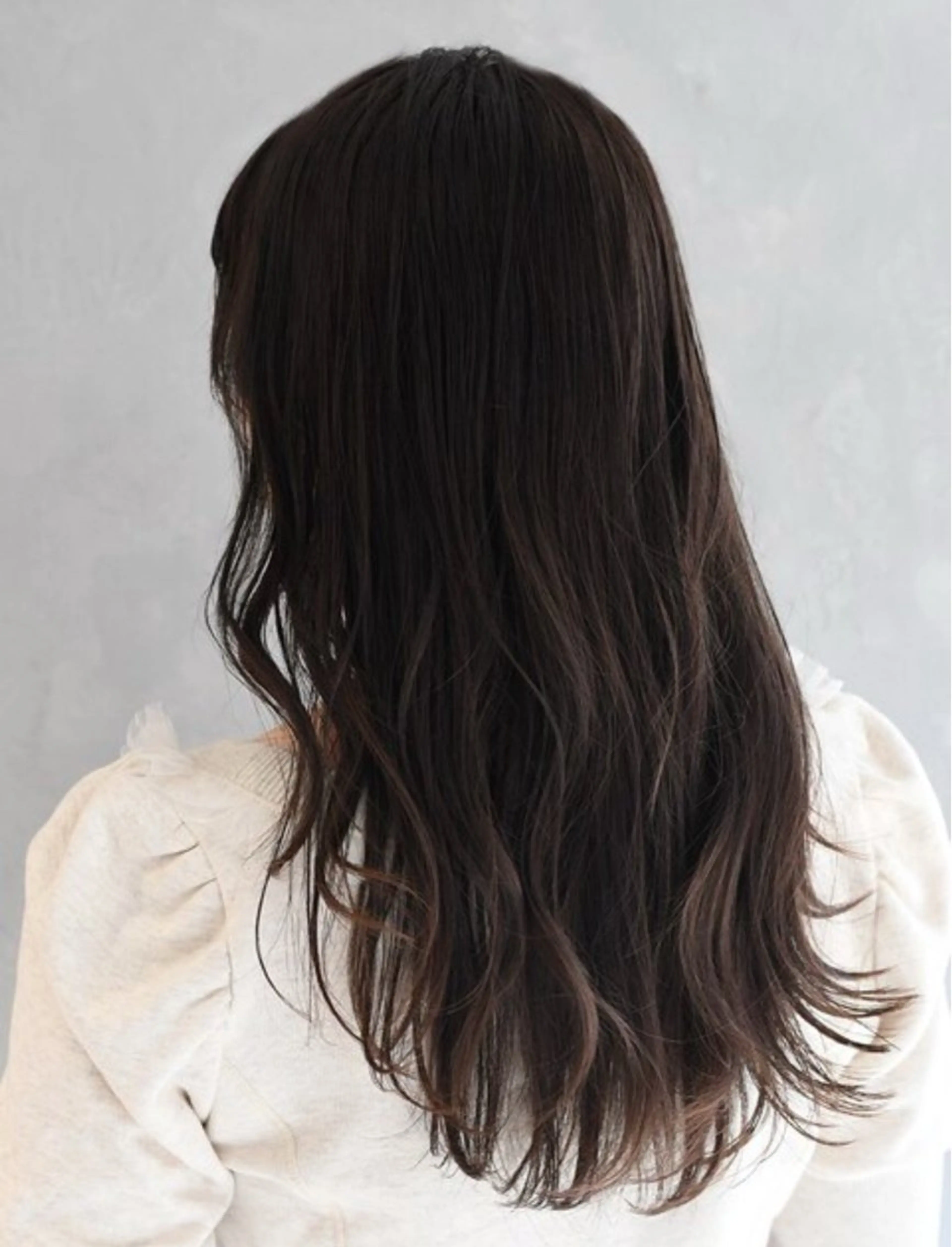 セミロング 蘆谷 華帆のヘアスタイル