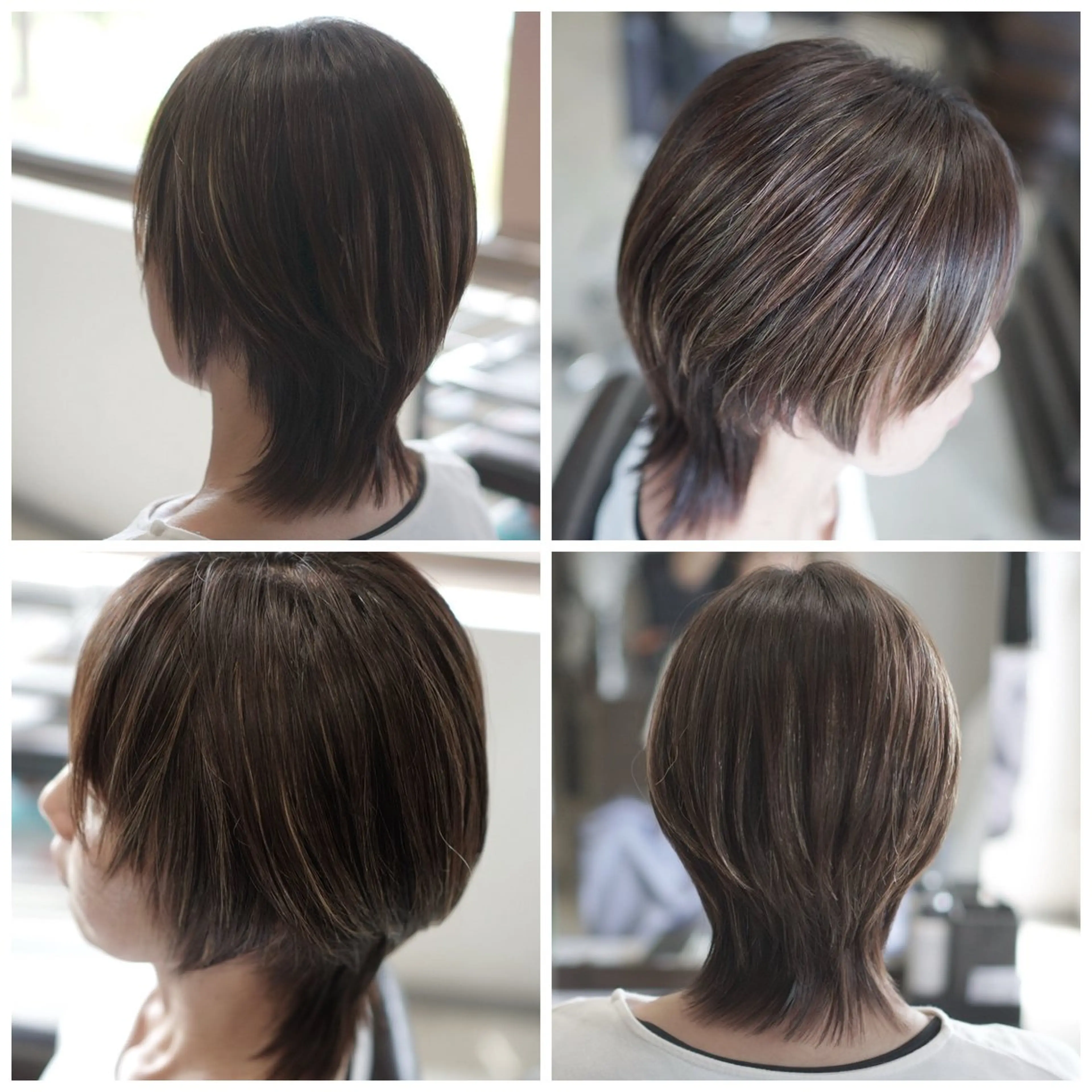 ミディアム パーマ 縮毛矯正 中島 剛のヘアスタイル