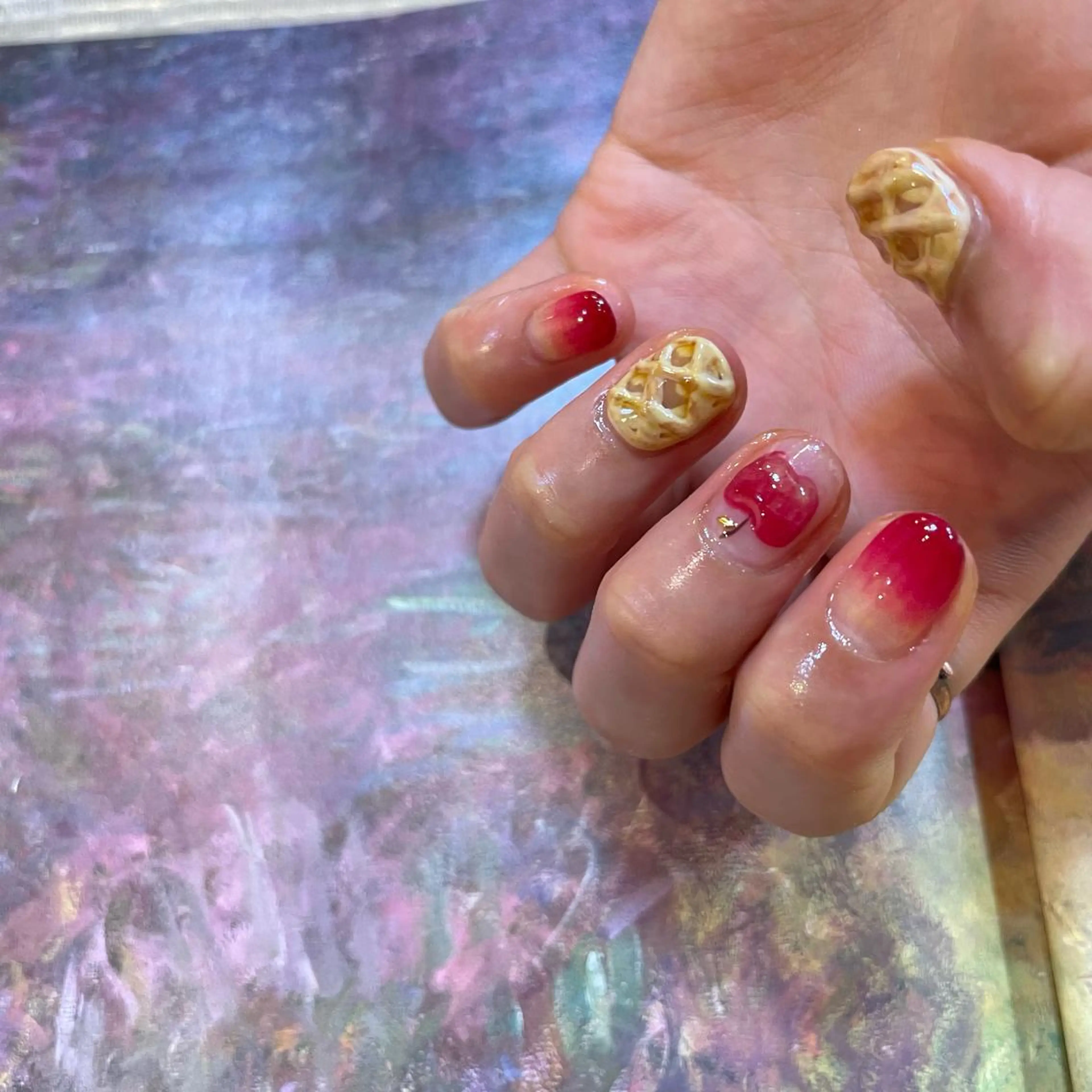 ネイル 自由が丘✳︎奥沢 nail söpöのネイルデザイン