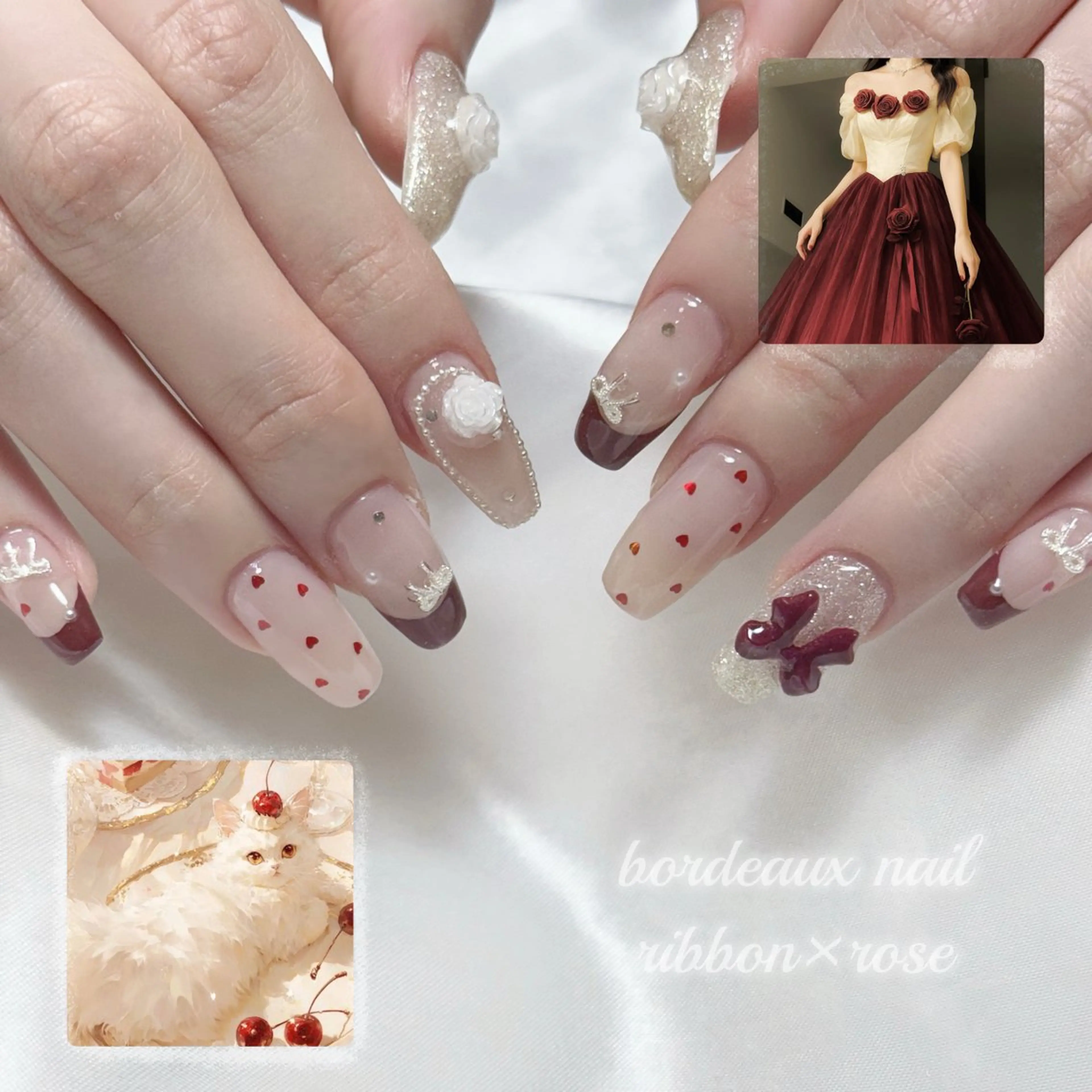 ネイル ハンドネイル fein. miku🎀🍼のネイルデザイン