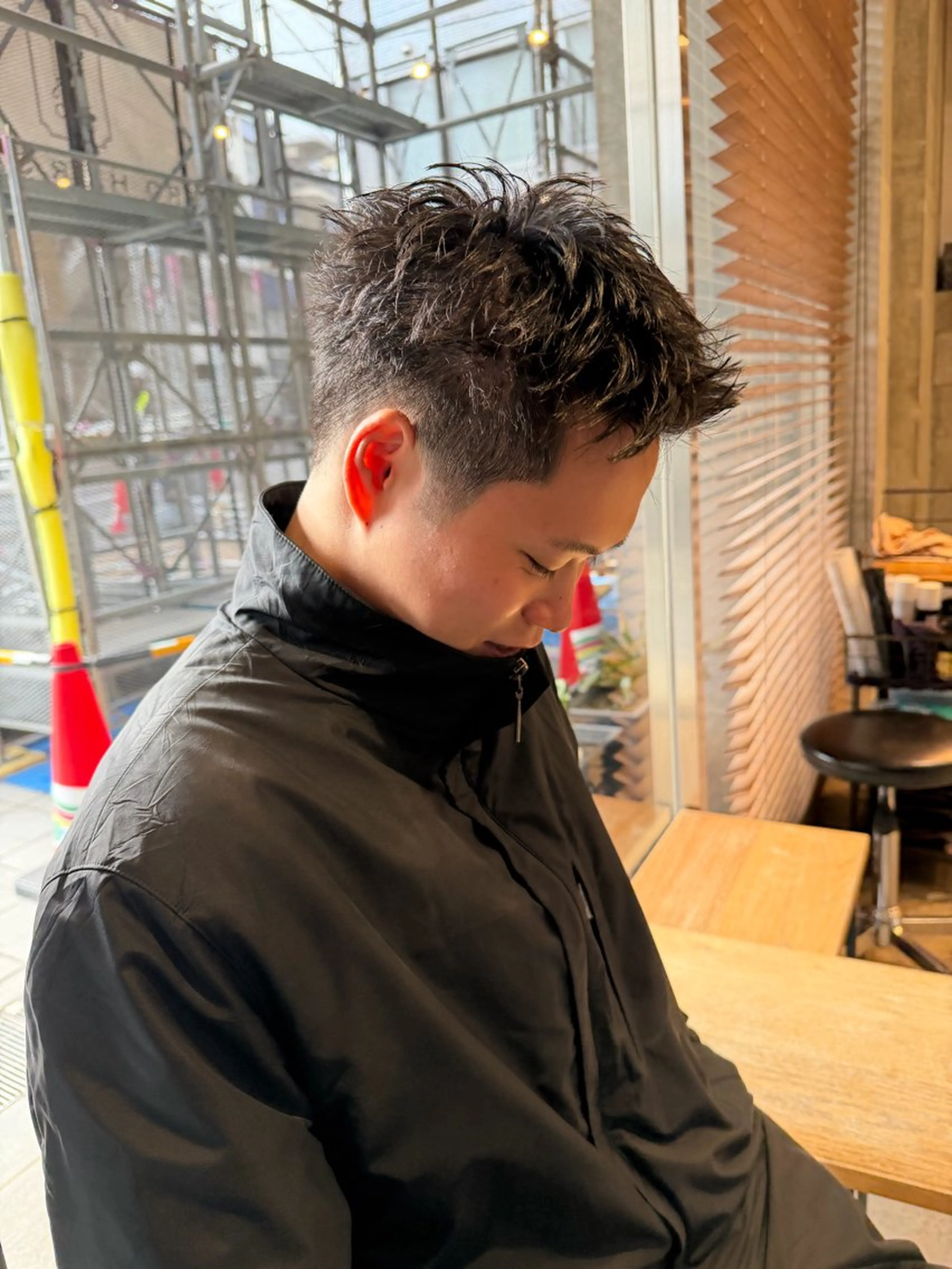 ショート パーマ メンズ カット NERO      HAIR SALON所属・塚本 幸司郎のヘアスタイル