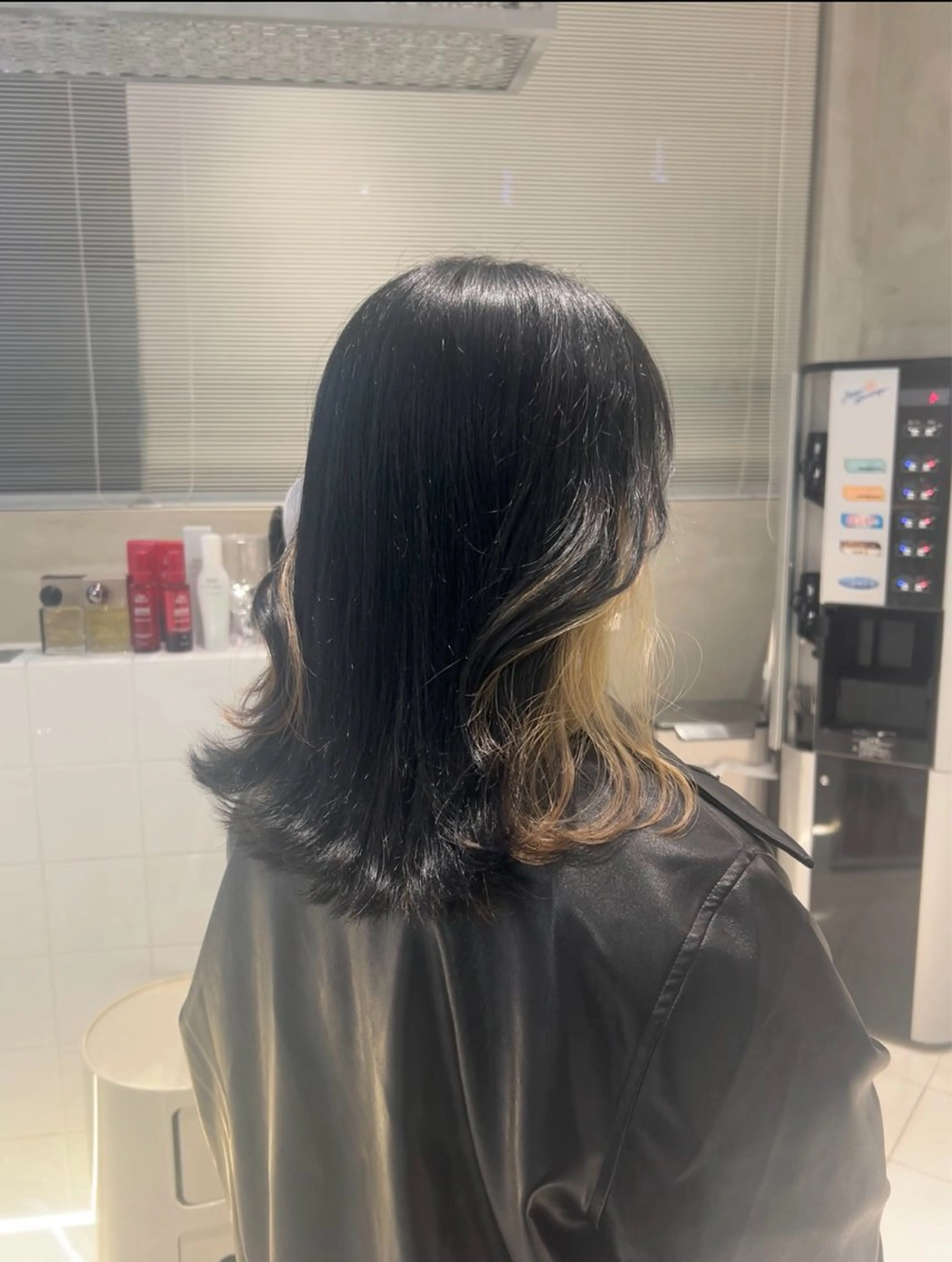 カラー インナーカラー ヘアカラー くすみカラー ボブ / SEINAᯓ★のヘアスタイル