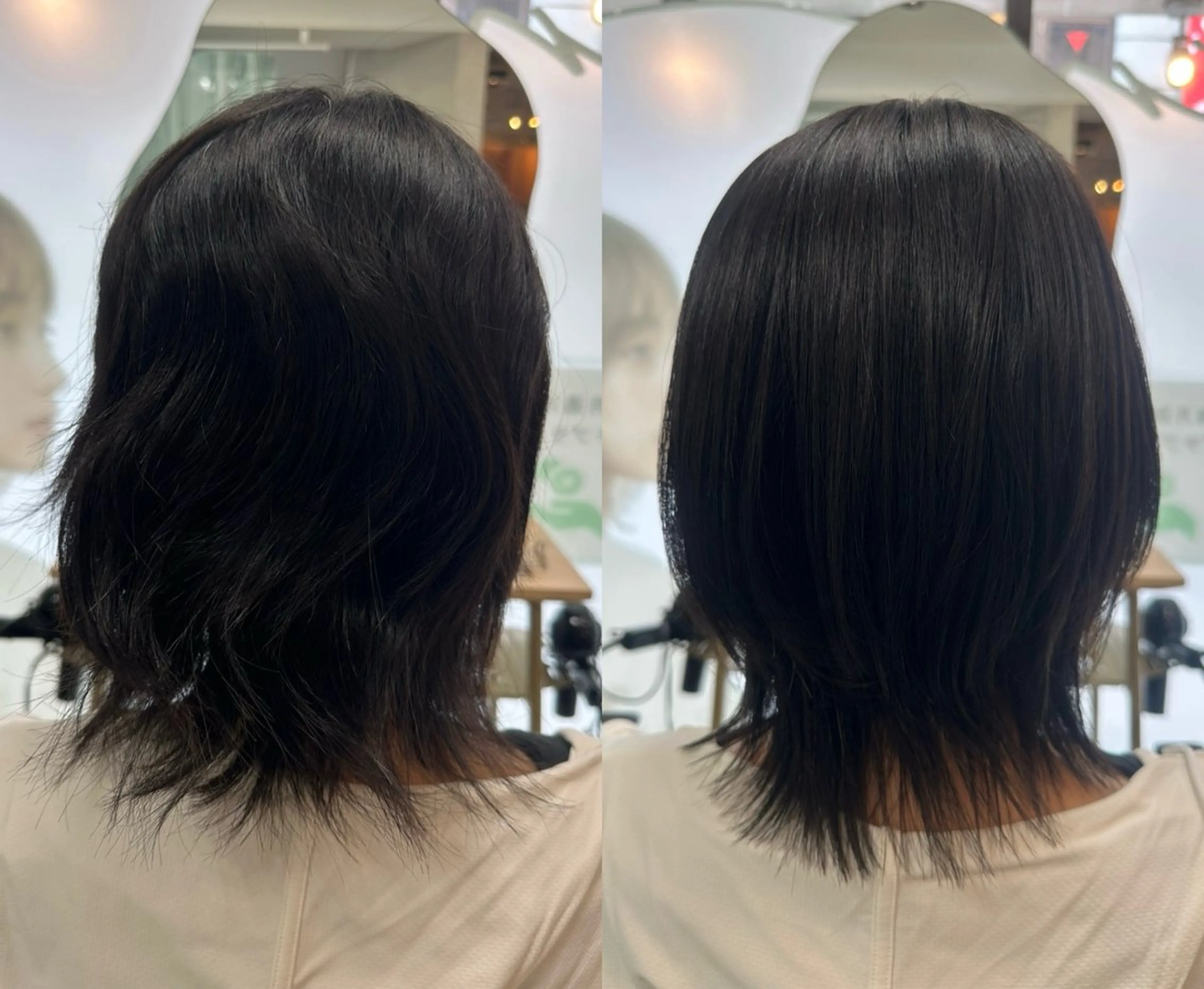ミディアム TELAHAIR岡野 春奈のヘアスタイル