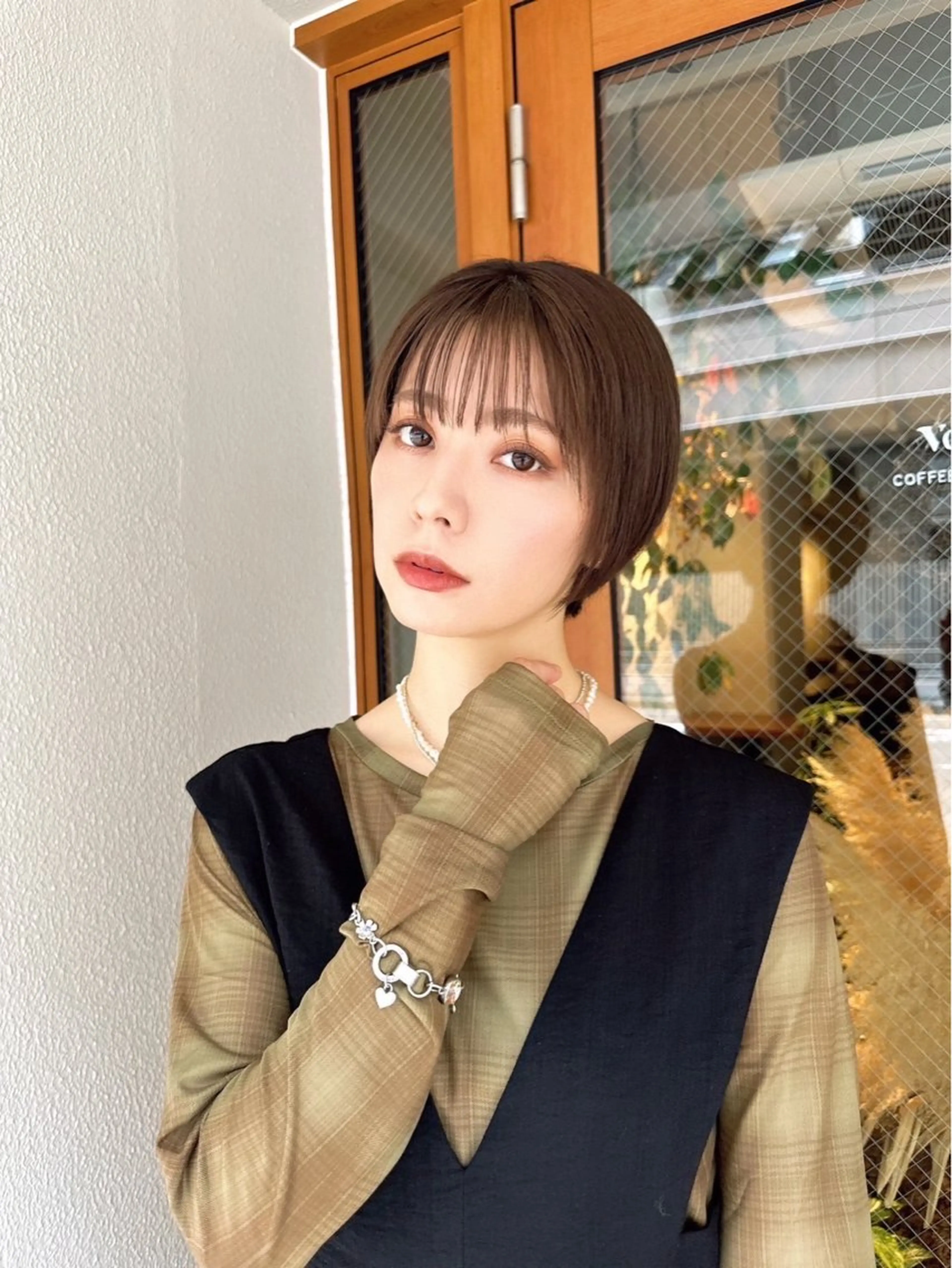 ショート カット ヘアカラー トリートメント Rubik's 和歌山 2nd所属・小澤正弥/ 縮毛矯正/ショートのヘアスタイル