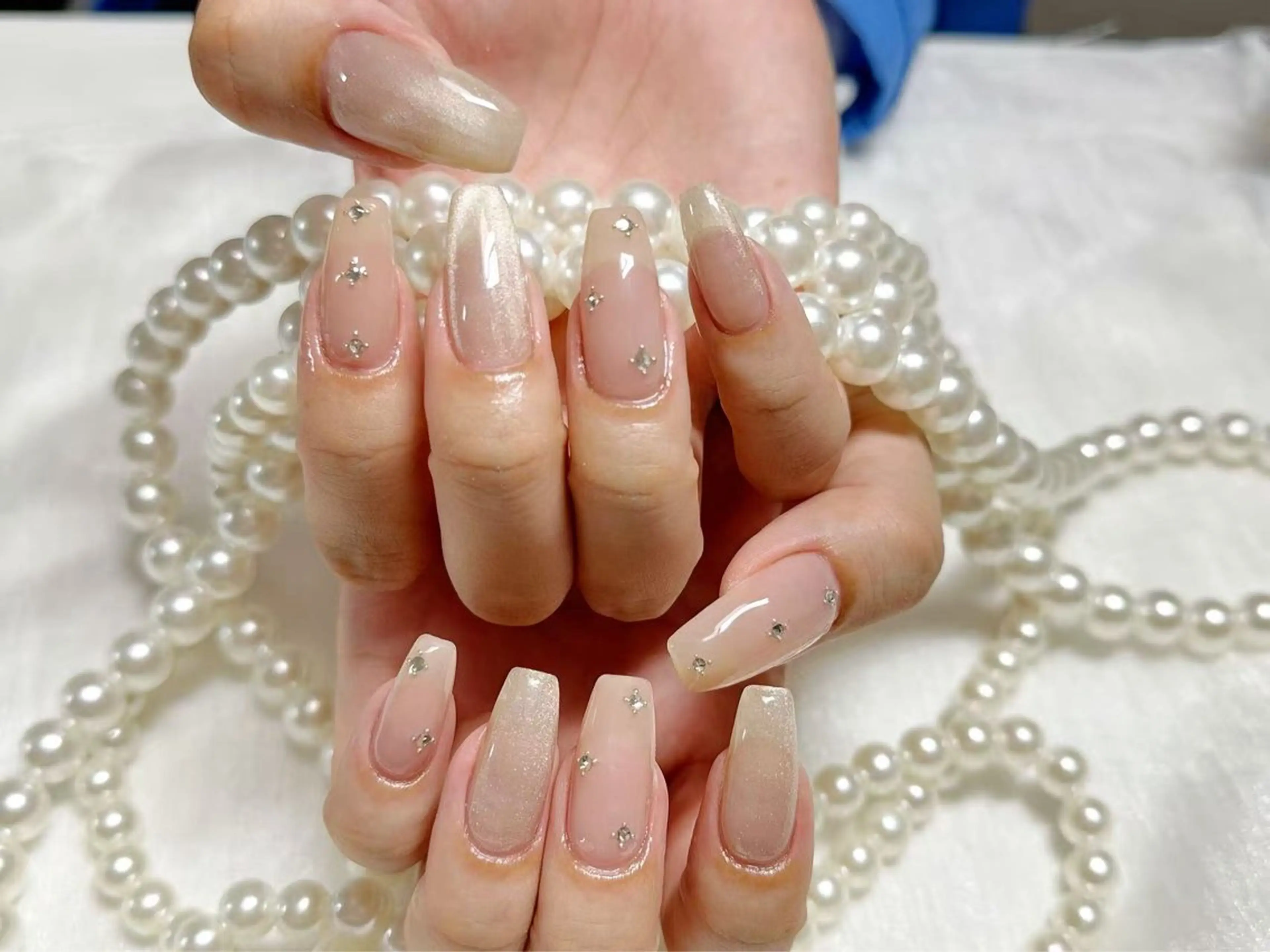 ネイル クリアネイル 成人式 フラッシュネイル フットネイル フレンチネイル ハンドネイル 💫KASUMI 💅のネイルデザイン