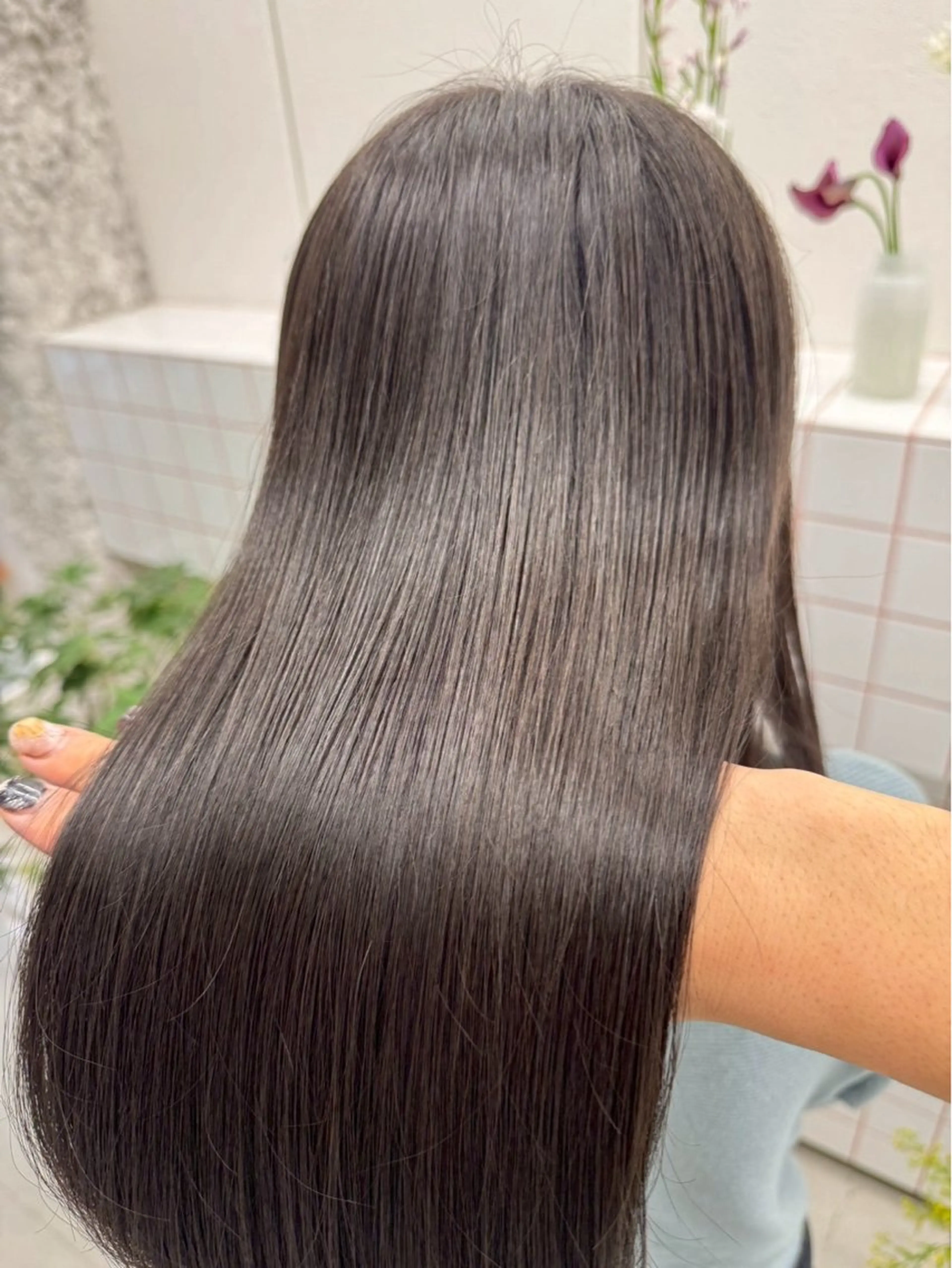 ロング 【予防美容特化】青山 真輔/髪質改善メテオのヘアスタイル