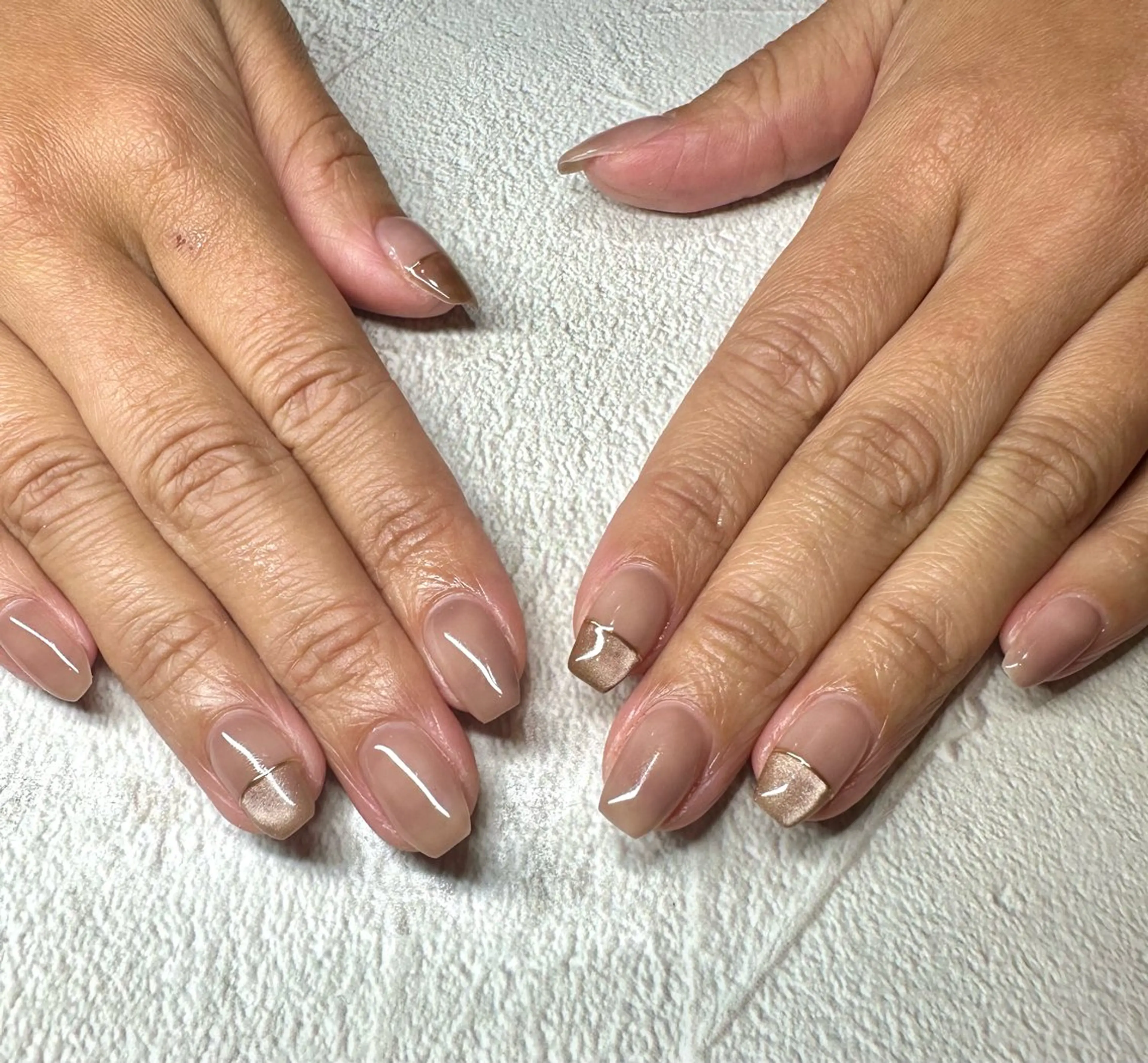 ネイル マグネットネイル ミラーネイル ハンドネイル Tanemoto所属・Ueda Rieのネイルデザイン