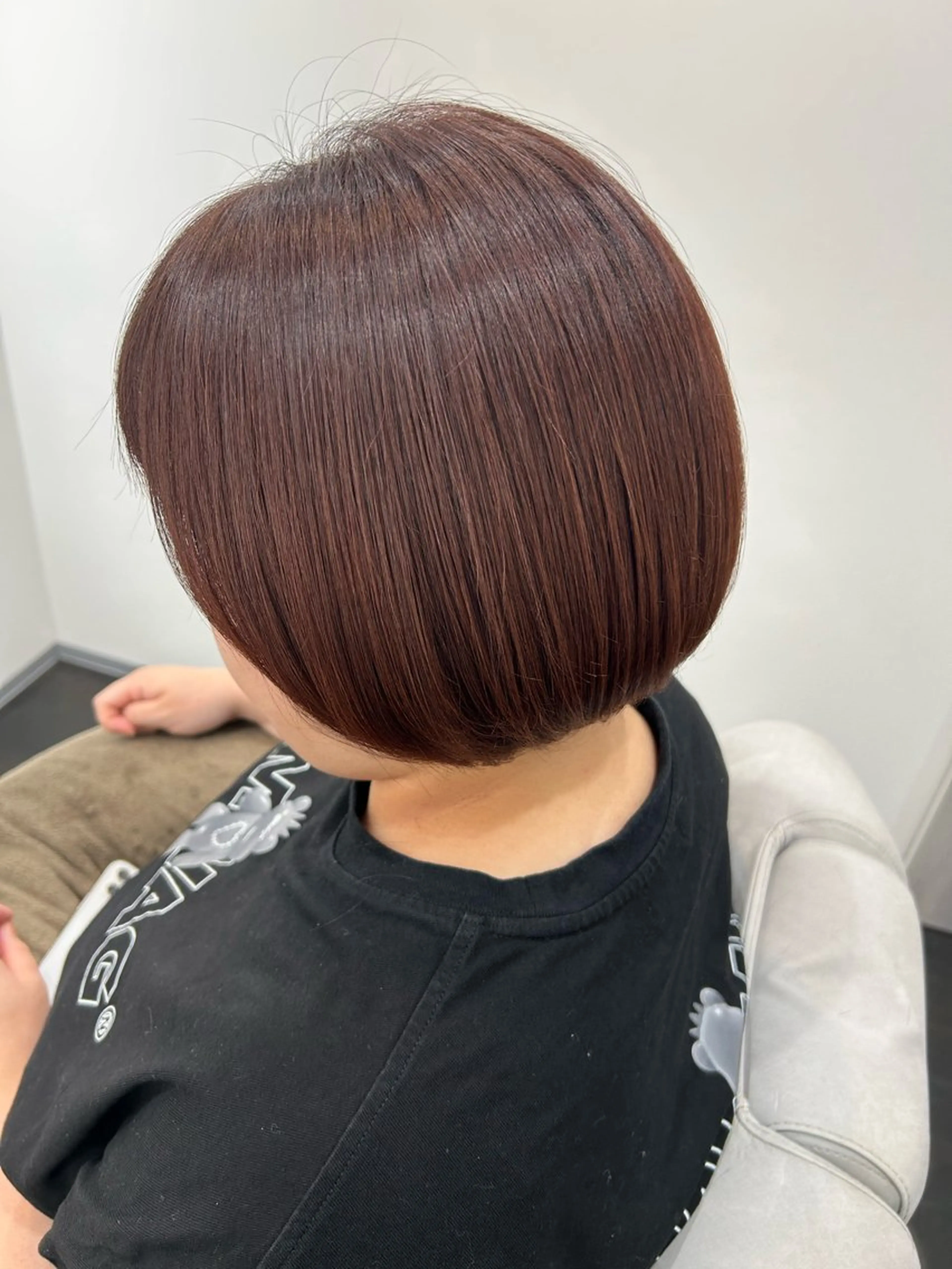 ショート 佐川 優香のヘアスタイル