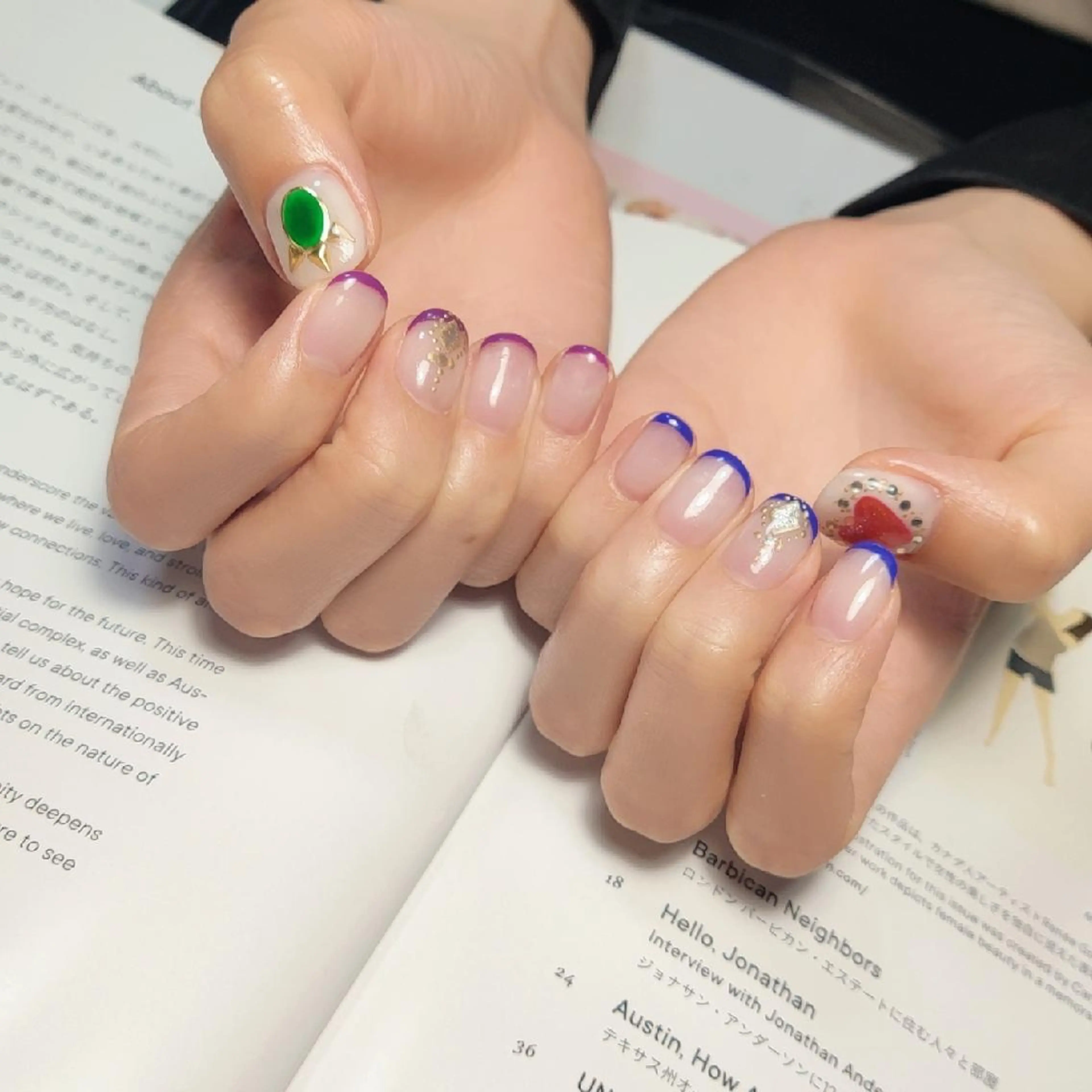 ネイル ハンドネイル E·U·B ネイル所属・横浜市中区曙町 E·U·Bネイルのネイルデザイン