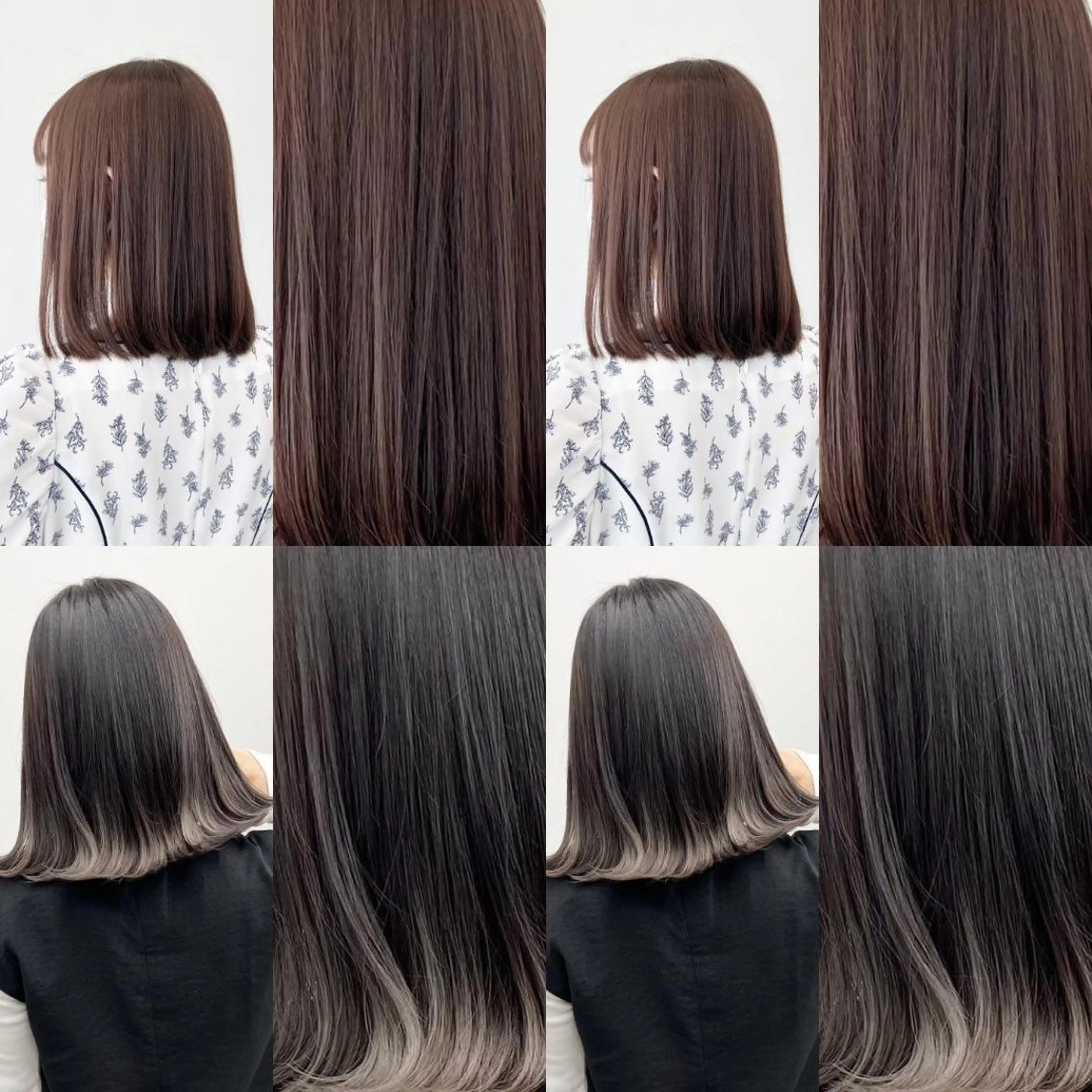 ミディアム 🦋ハイトーン特化 🦋‪Nozomiのヘアスタイル