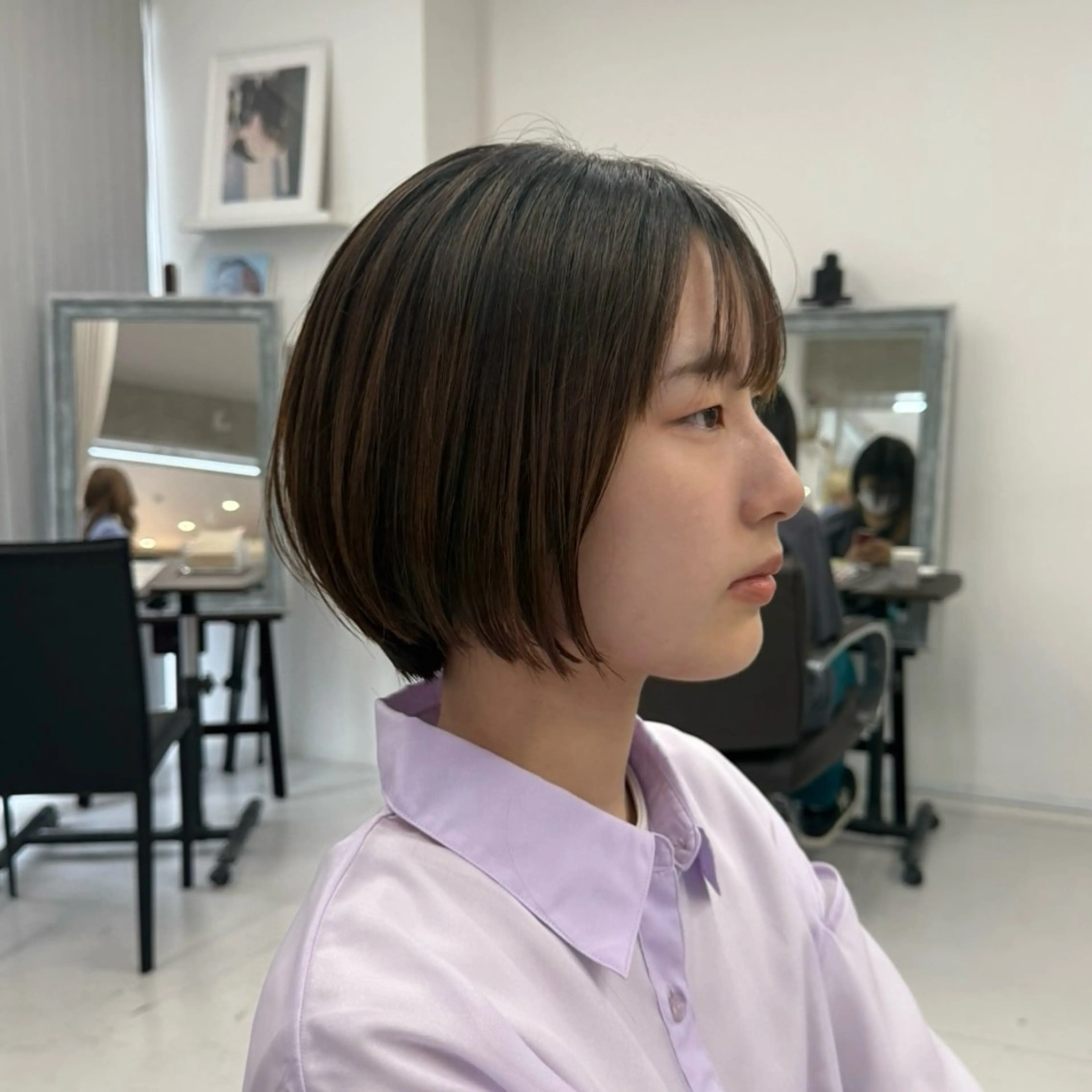 ショート カット 榎本 雪来 LEV.のヘアスタイル