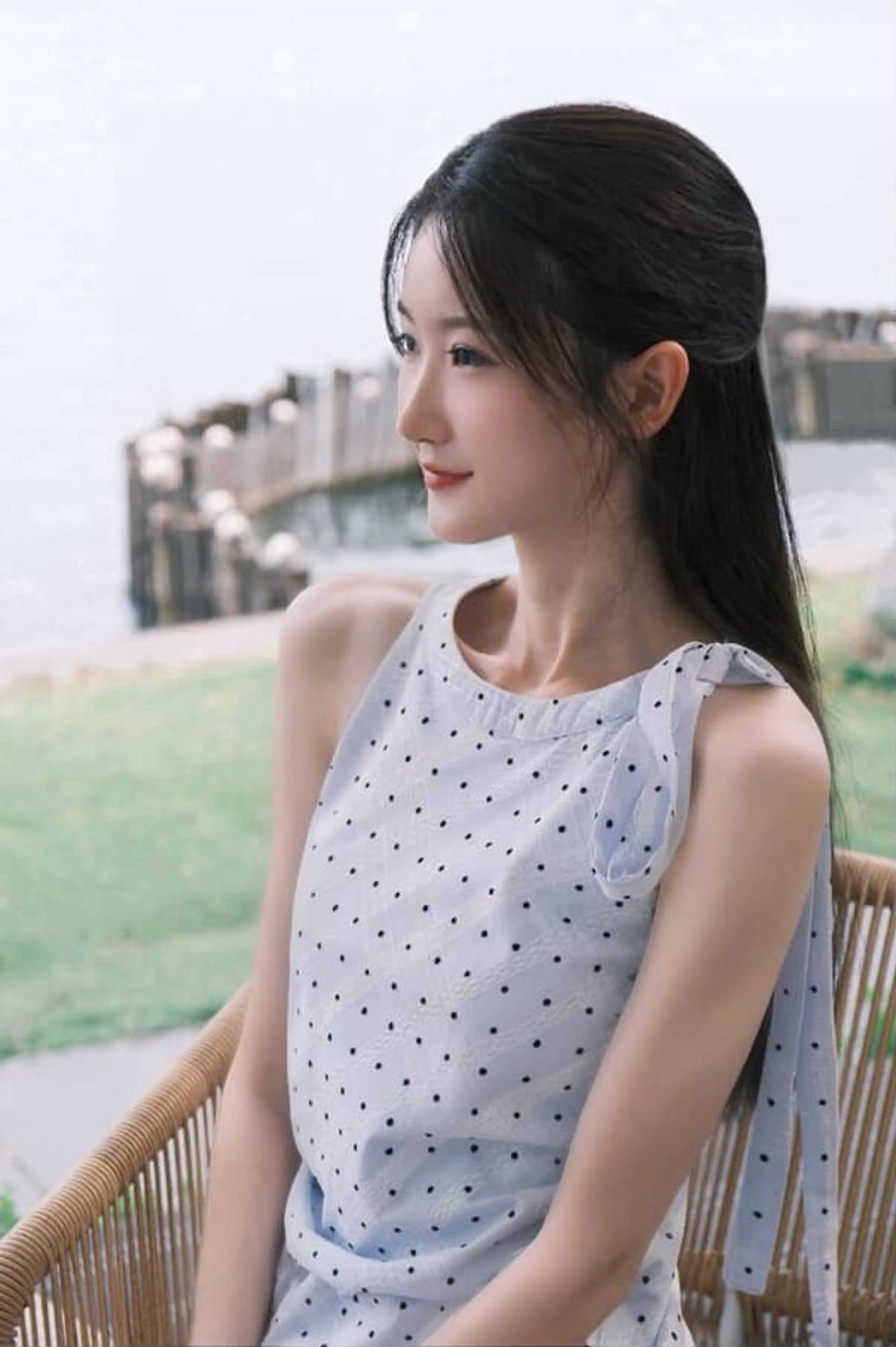 ロング 韓国風ヘア レイヤーカット カット AVAHAIR新大久保所属・【韓国ヘア】 AVAHAIRユウトのヘアスタイル