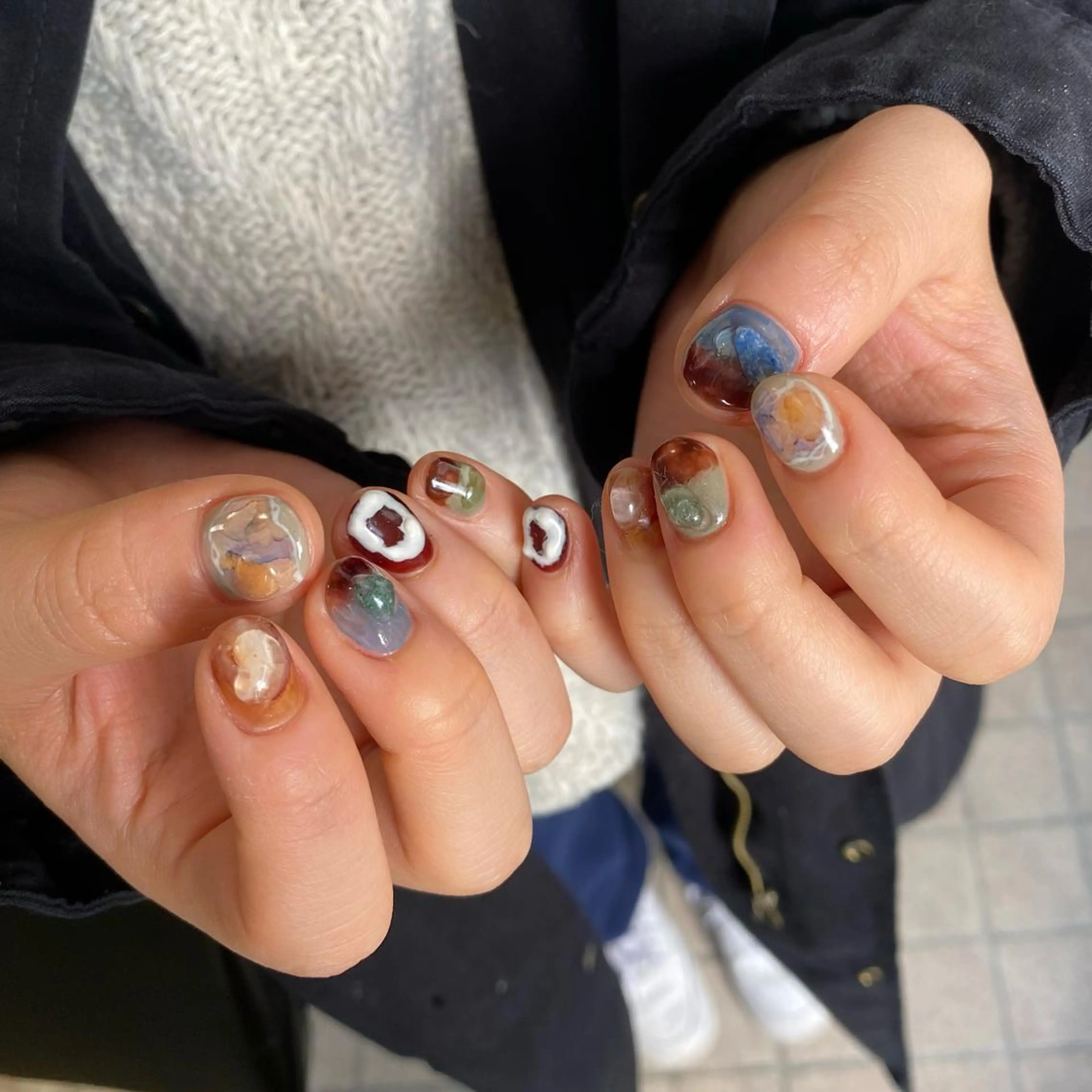 ネイル ハンドネイル nable.所属・望月 実莉のネイルデザイン
