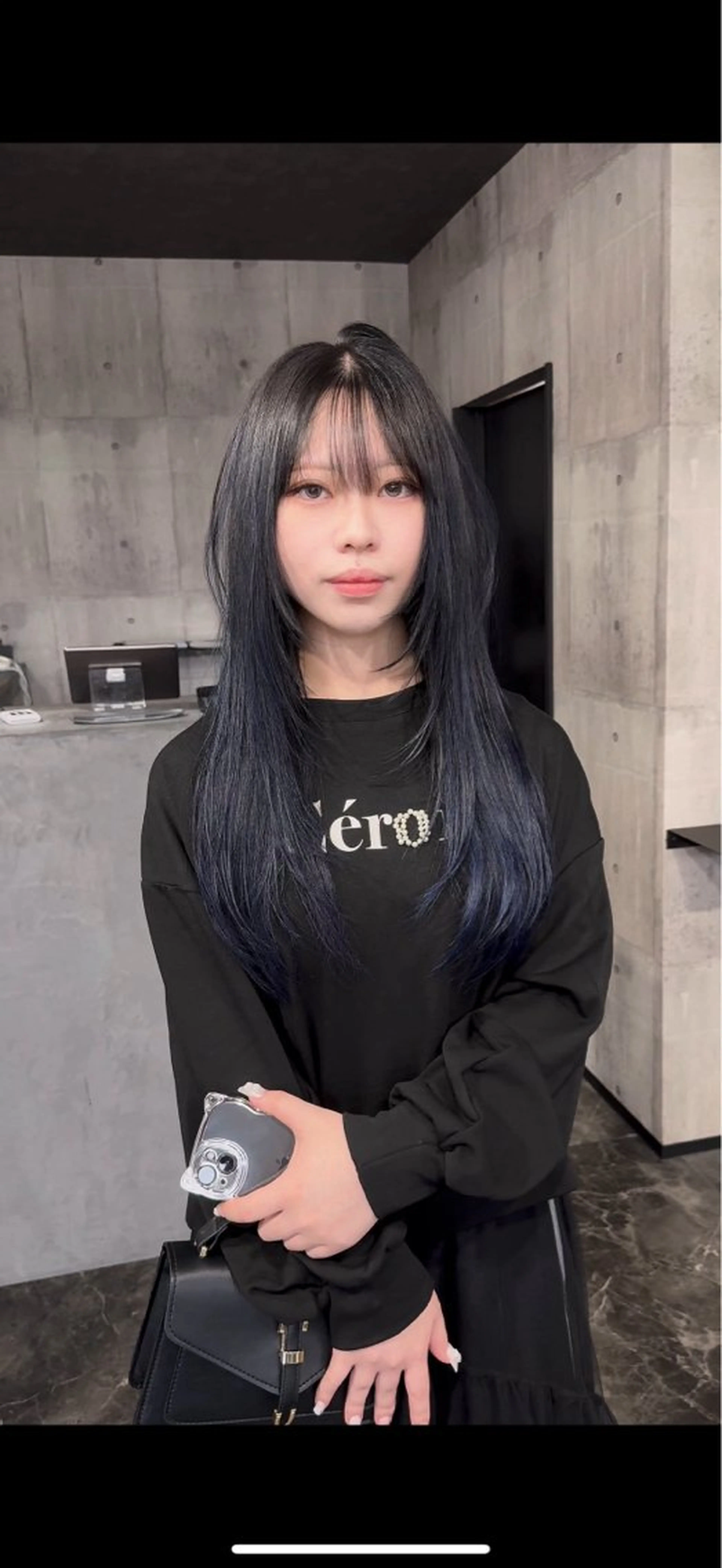 ロング レイヤーカット REGOLITH （レゴリス）所属・山田隆成/韓国カット バレ、ハイライト得意のヘアスタイル