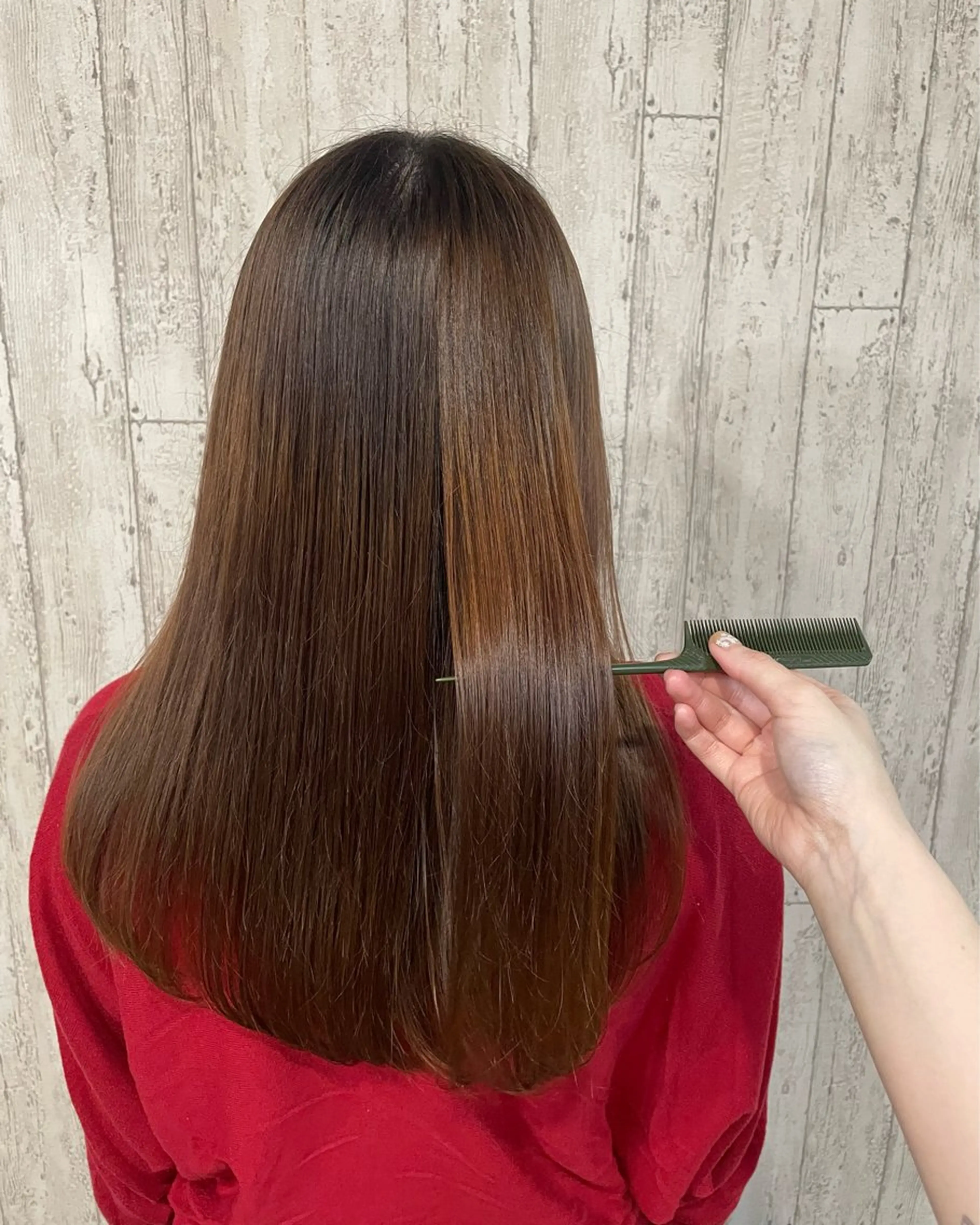 ロング トリートメント 塩谷 雪花のヘアスタイル