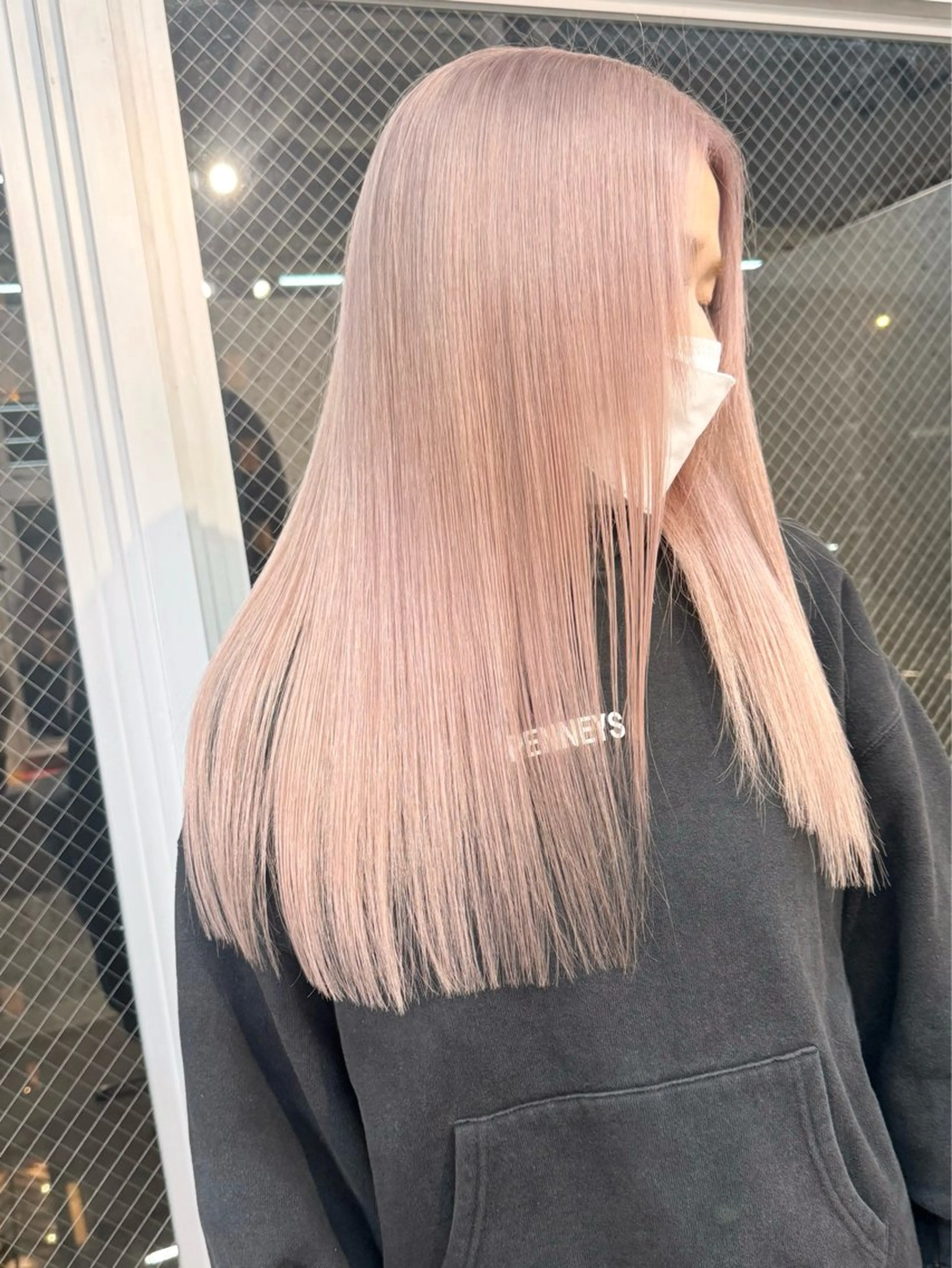 ロング カラー バレイヤージュ ブリーチ ケアブリーチ ハイライトカラー インナーカラー ヘアカラー lani 天神大名/ブリーチのヘアスタイル