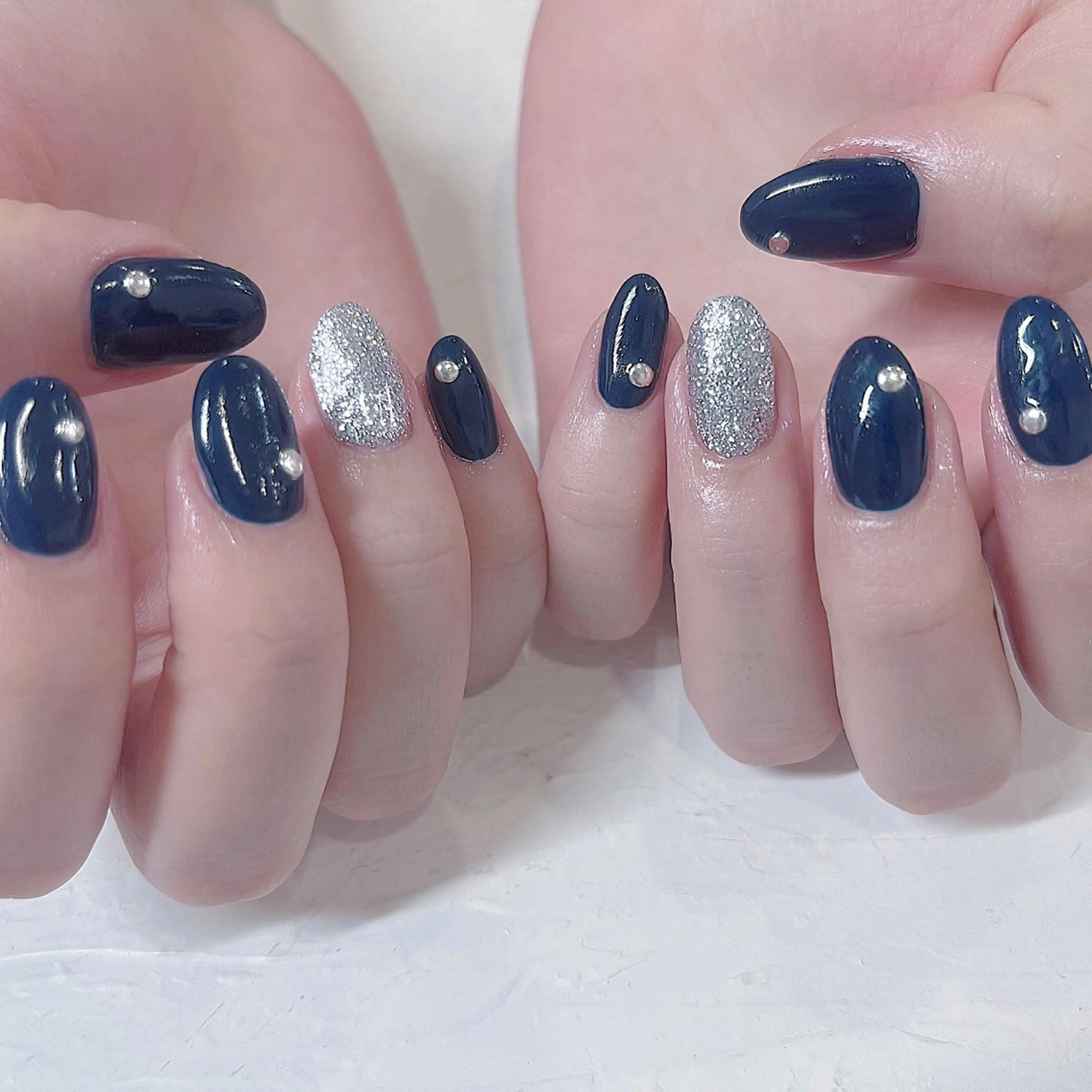 ネイル ハンドネイル Maya 🧊🫧‪のネイルデザイン