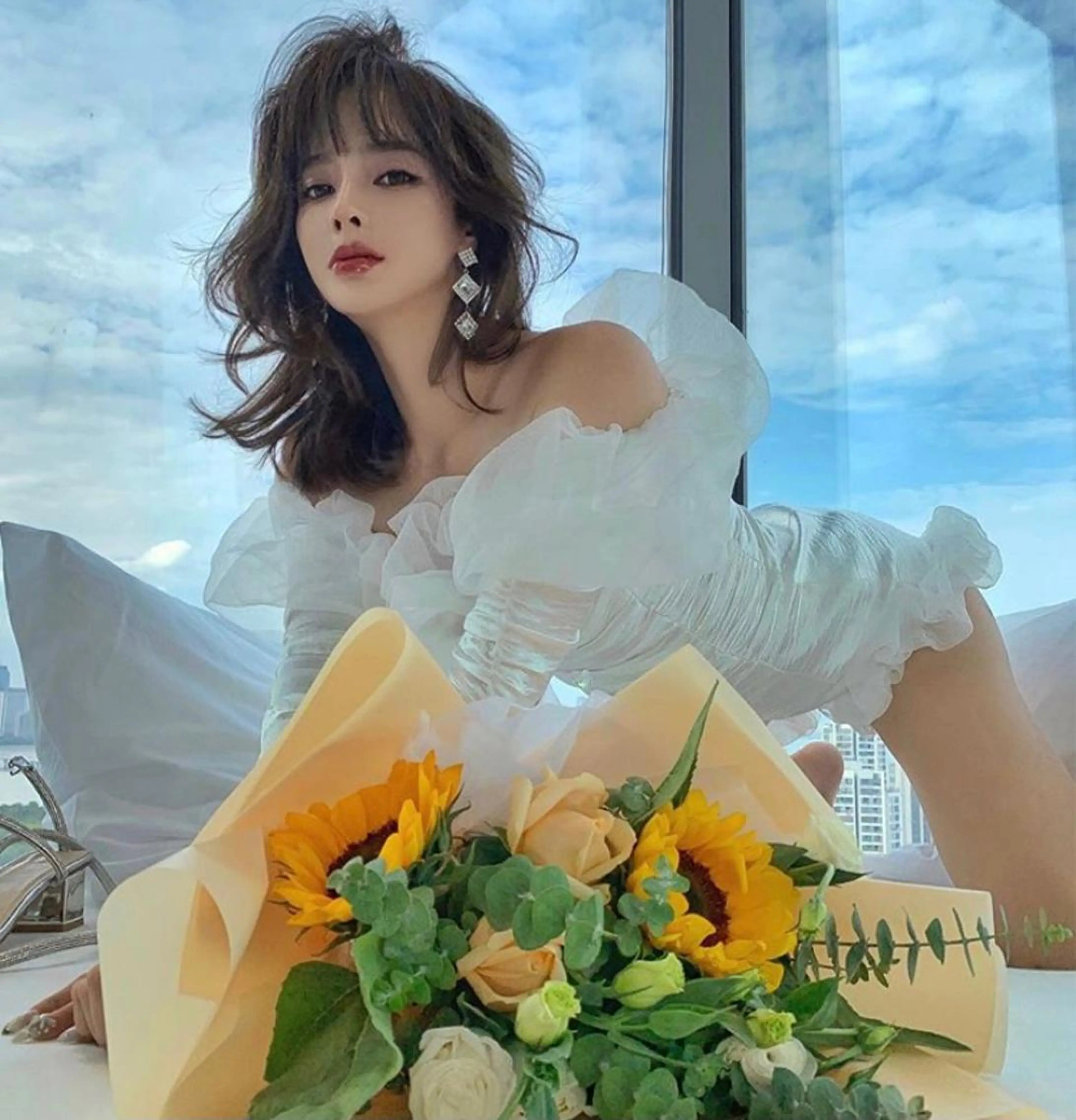 セミロング カラー ヘアアレンジ ブリーチ ブリーチなしカラー カット ヘアカラー トリートメント eN°byyoureshair所属・🎀若者人気No.1 湯川響🎀のヘアスタイル