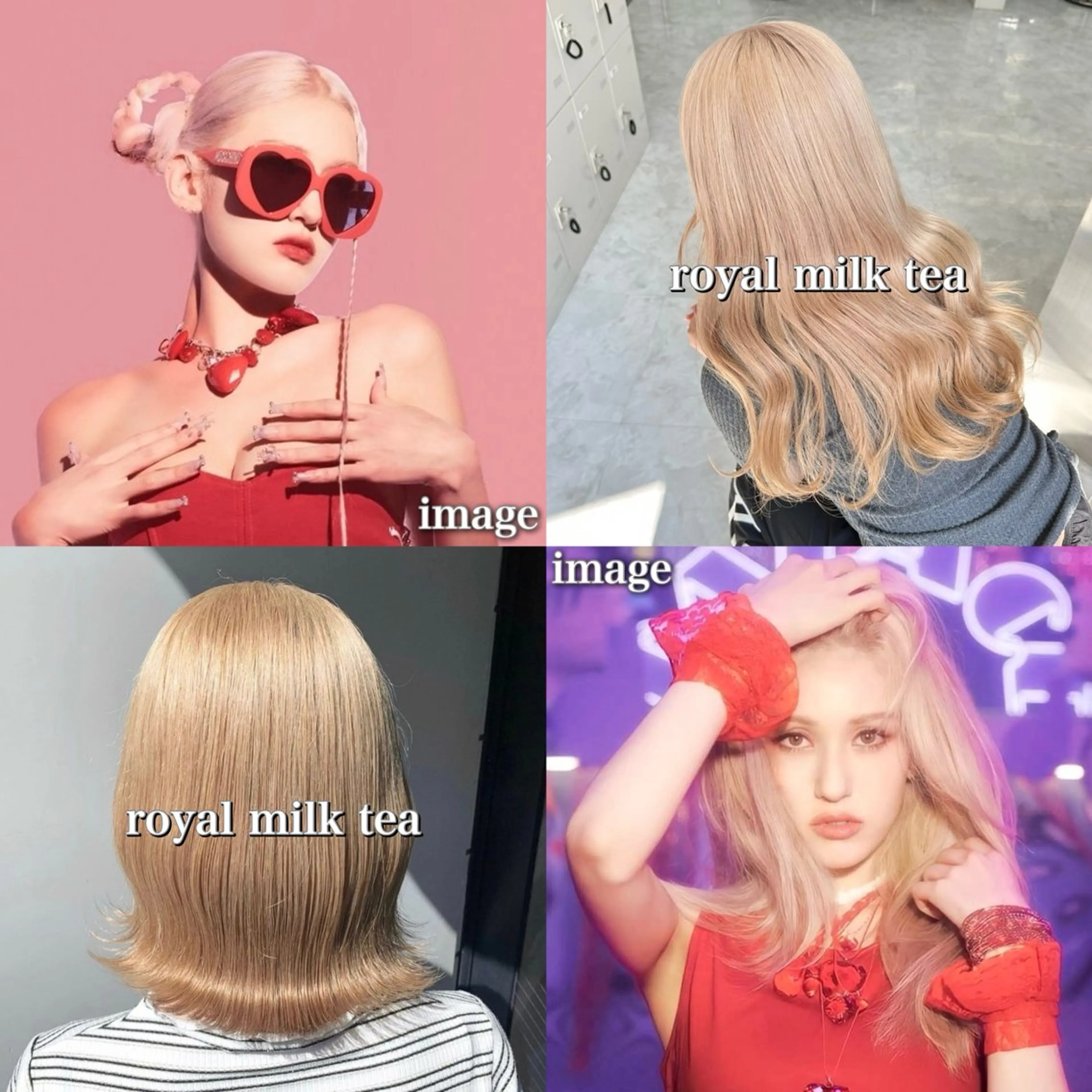 ロング カラー ベージュカラー ブリーチ ブロンド デザインカラー グレージュ ヘアカラー トリートメント Shido/ 髪質改善/上質艶髪のヘアスタイル