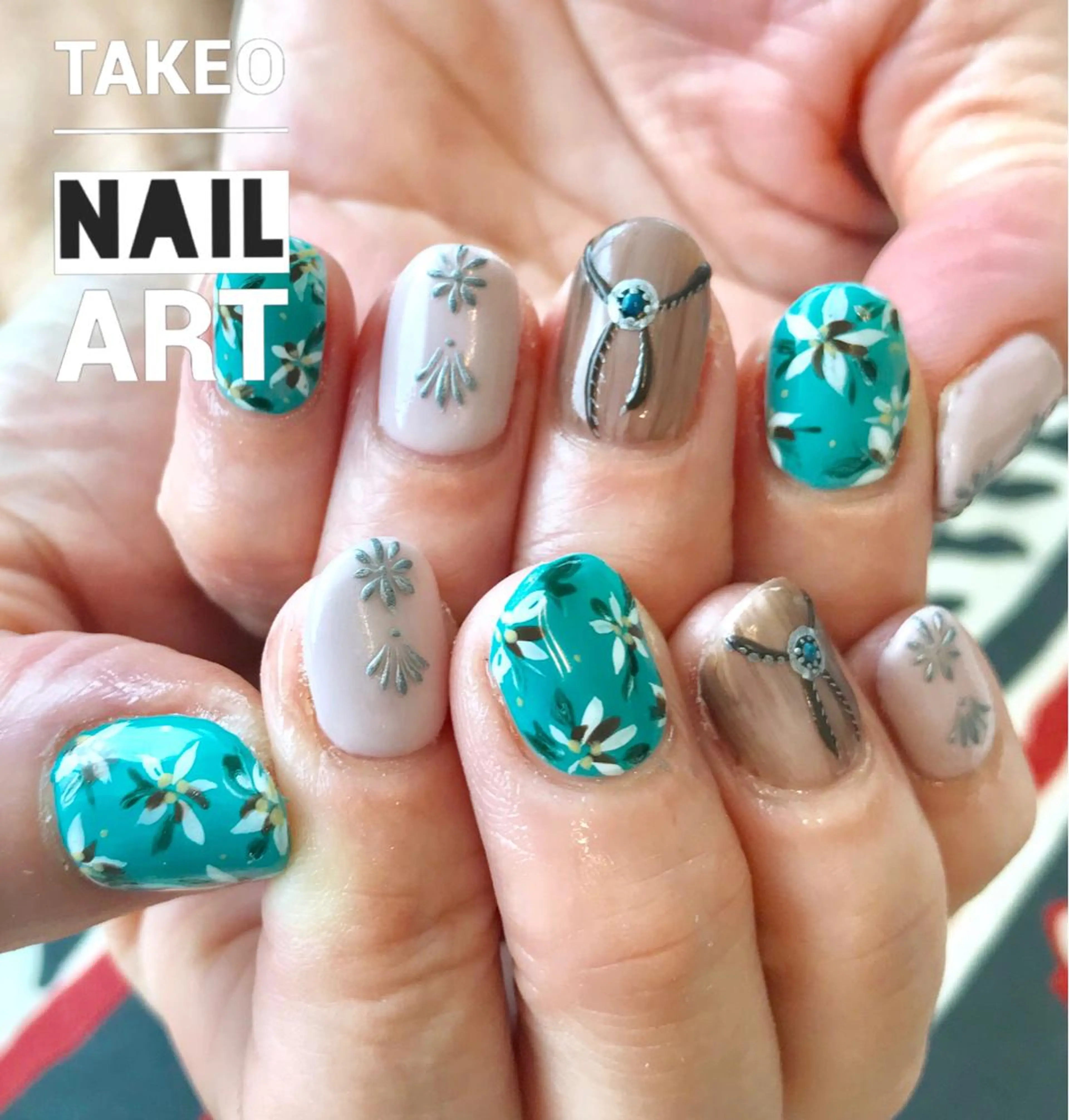 ショート ネイル nail&eye Aoのマツエク・マツパデザイン