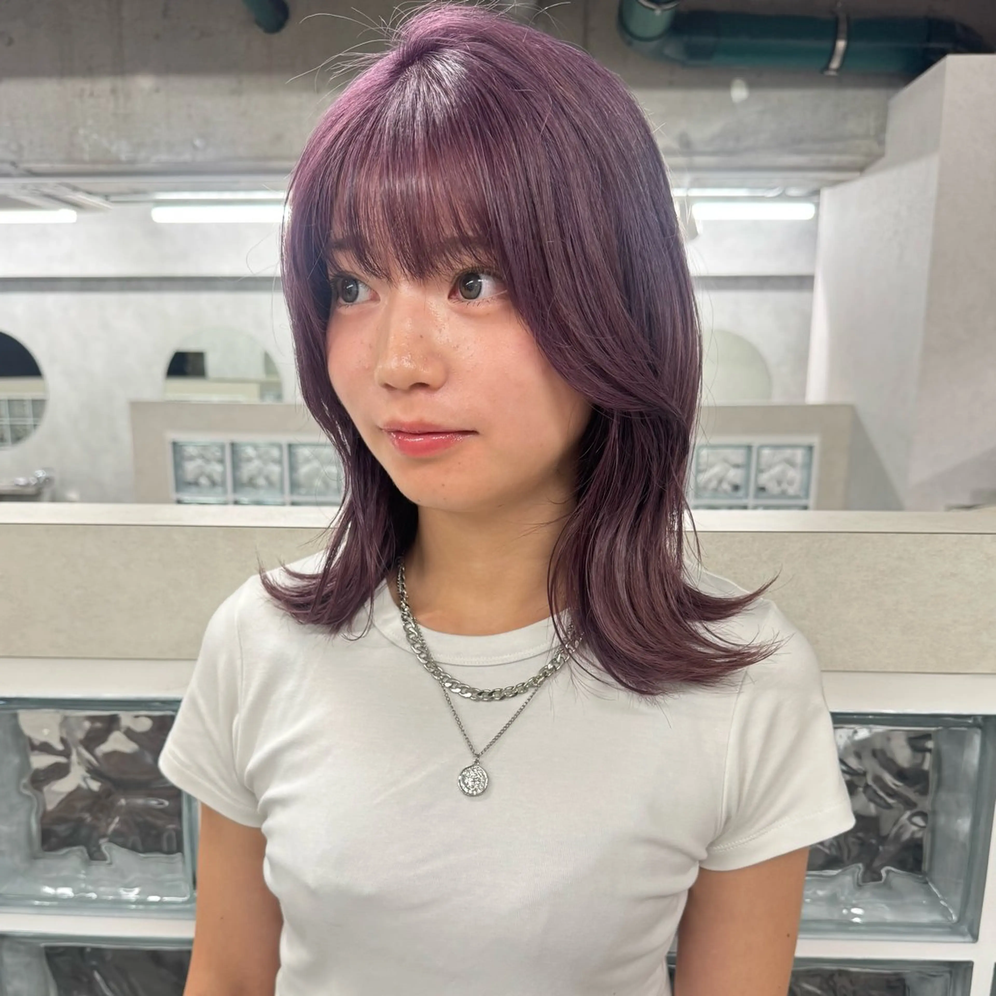 カラー 透明感カラー ヘアカラー 🧡MOMONE🧡 【Loem】のヘアスタイル