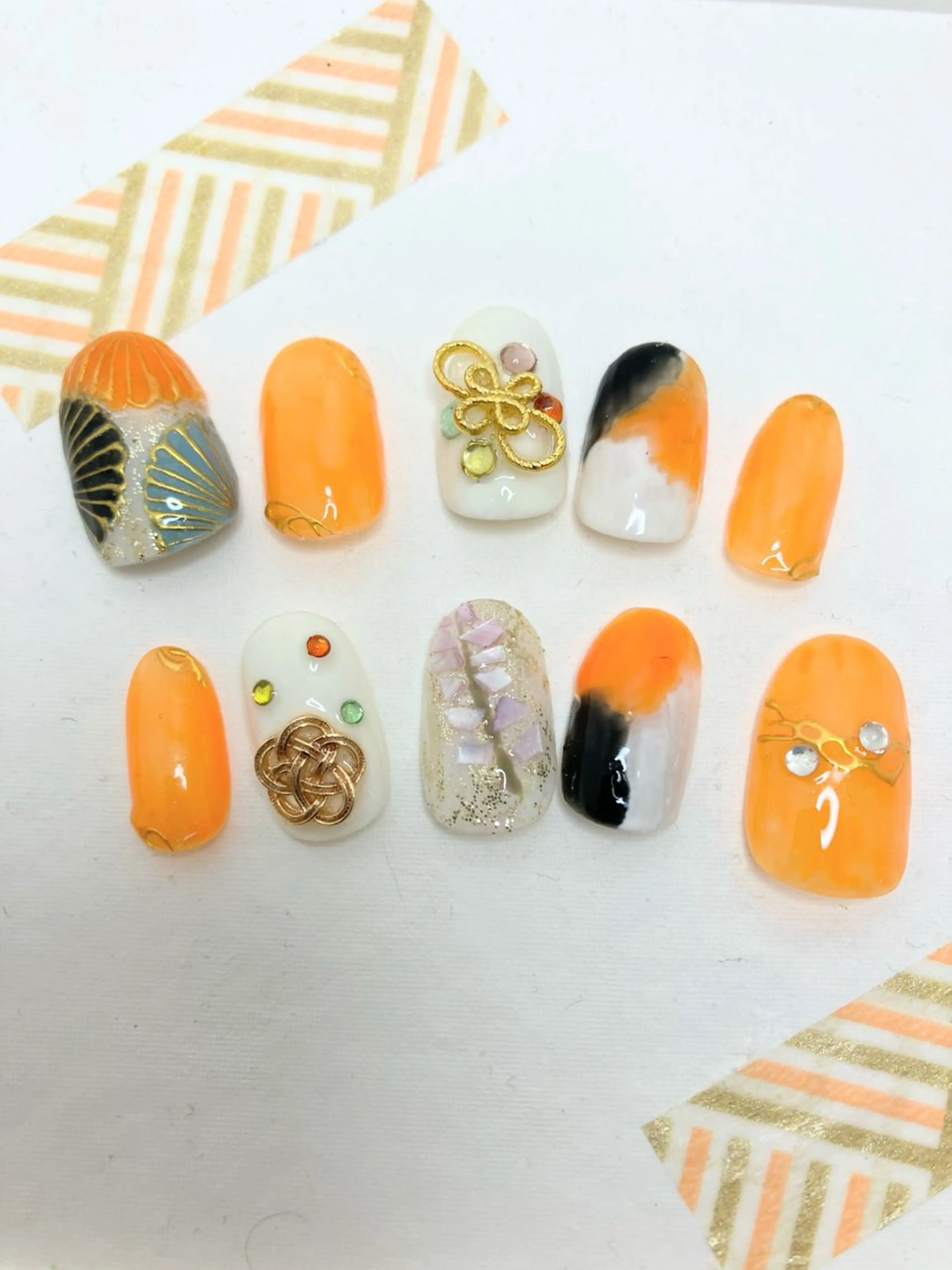 ネイル ブライダルネイル ハンドネイル 白川 舞のネイルデザイン