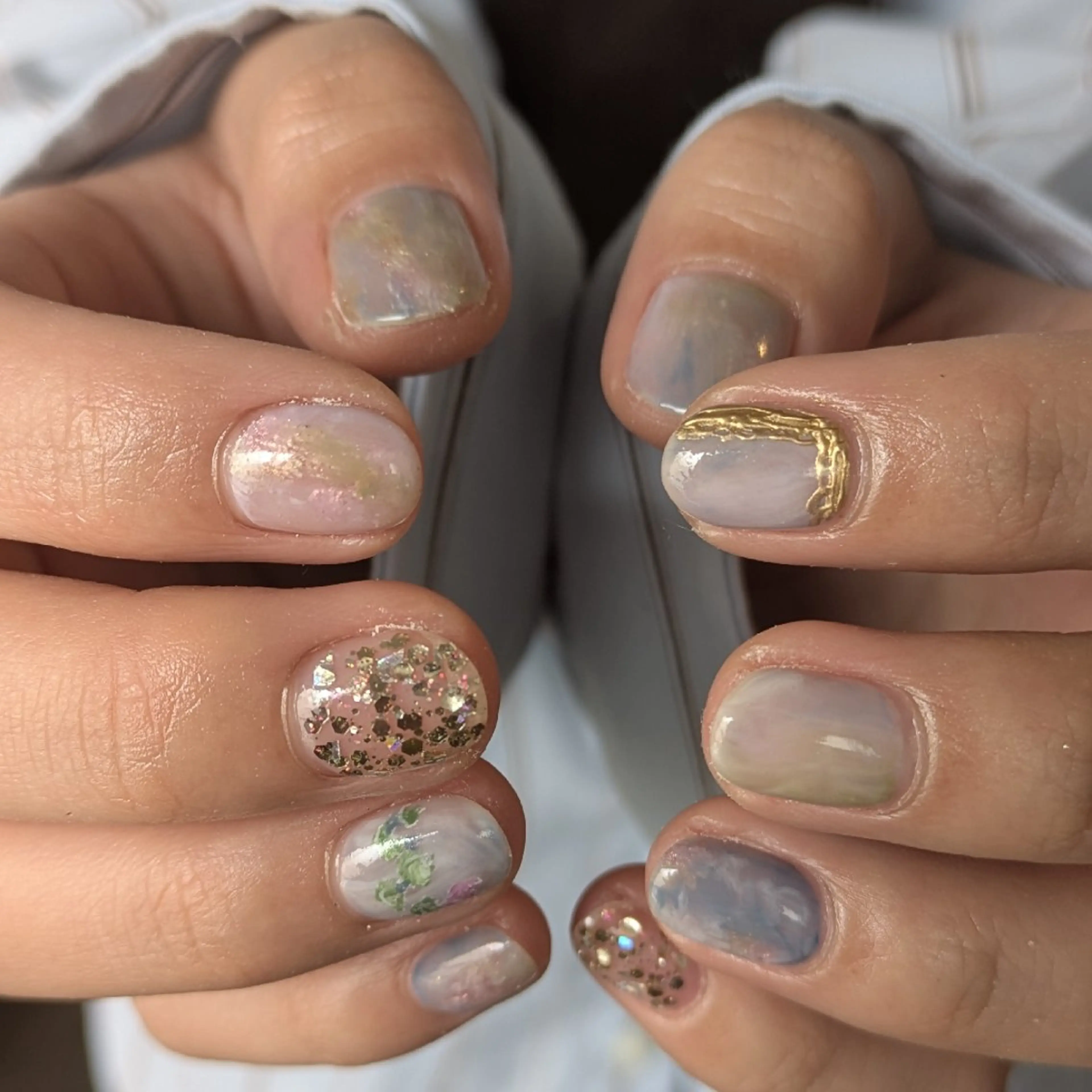 ネイル ニュアンスネイル 【新宿三丁目】AMIのネイルデザイン