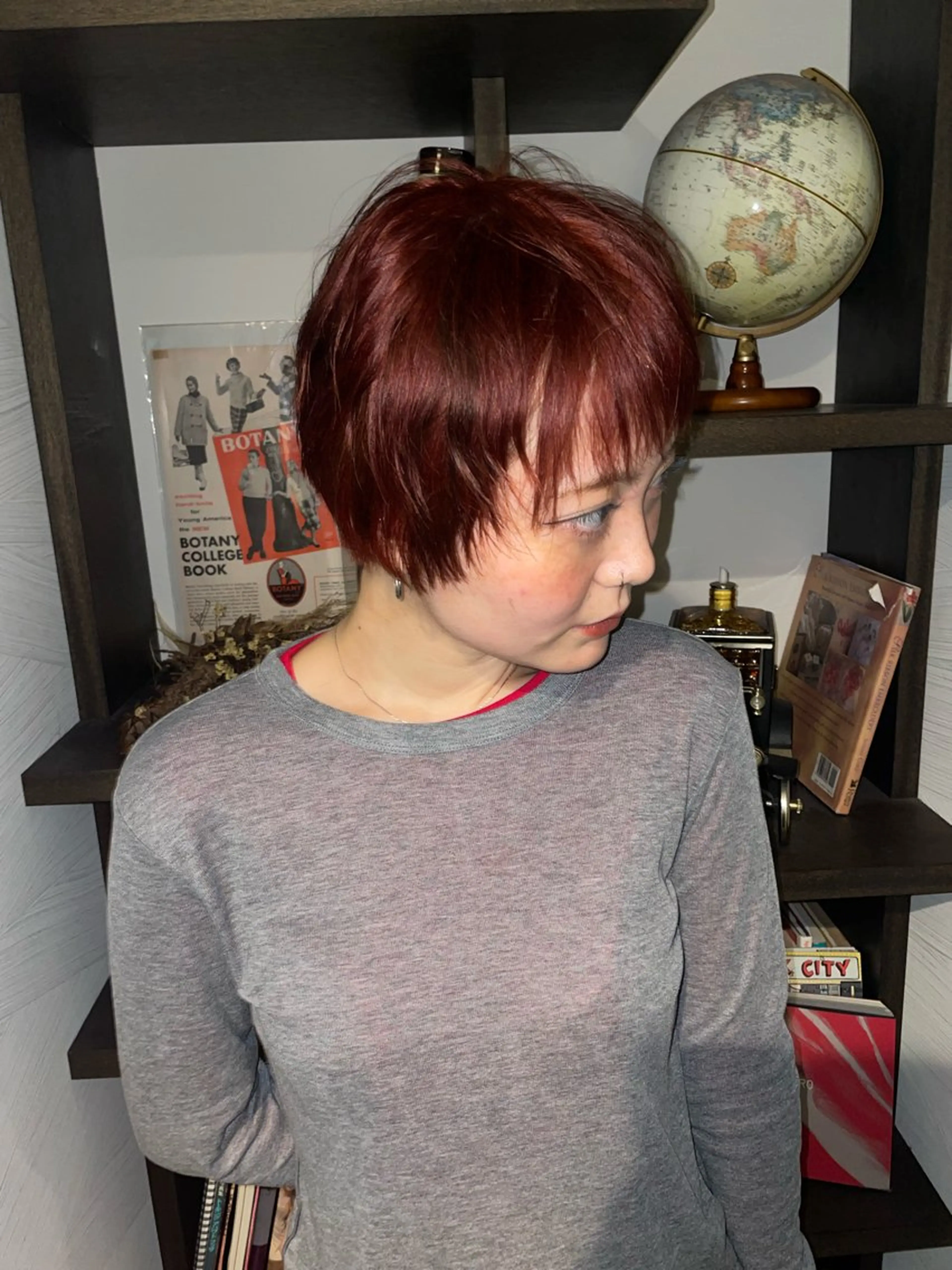 ショート カラー 大人ヘア/ナチュラル 杉野望雄のヘアスタイル