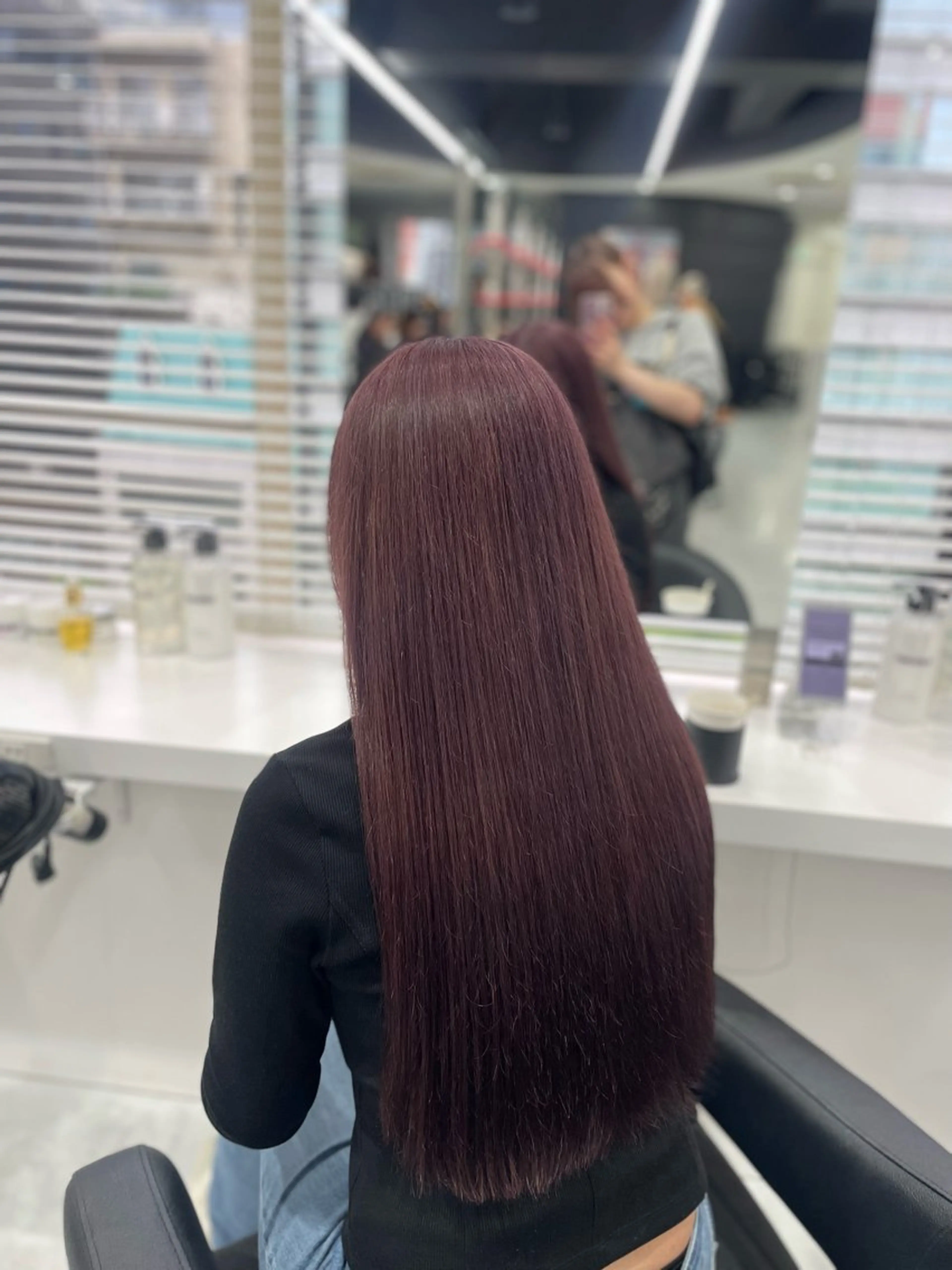 ロング カラー ヘアカラー トリートメント 💗トレンド暖色ヘア Natsumi 💗のヘアスタイル