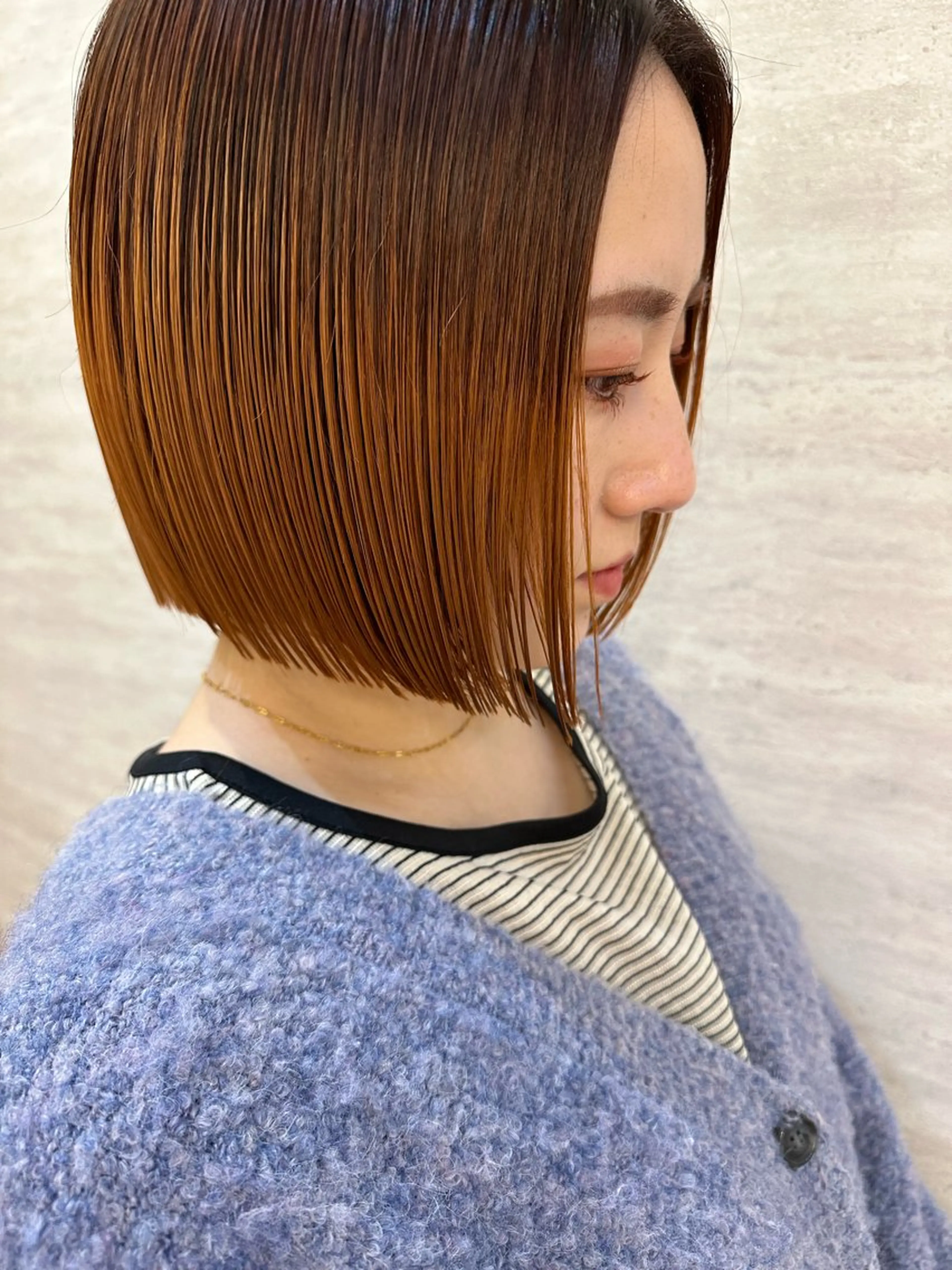 ショート ヘアカラー newi まーぼーのヘアスタイル