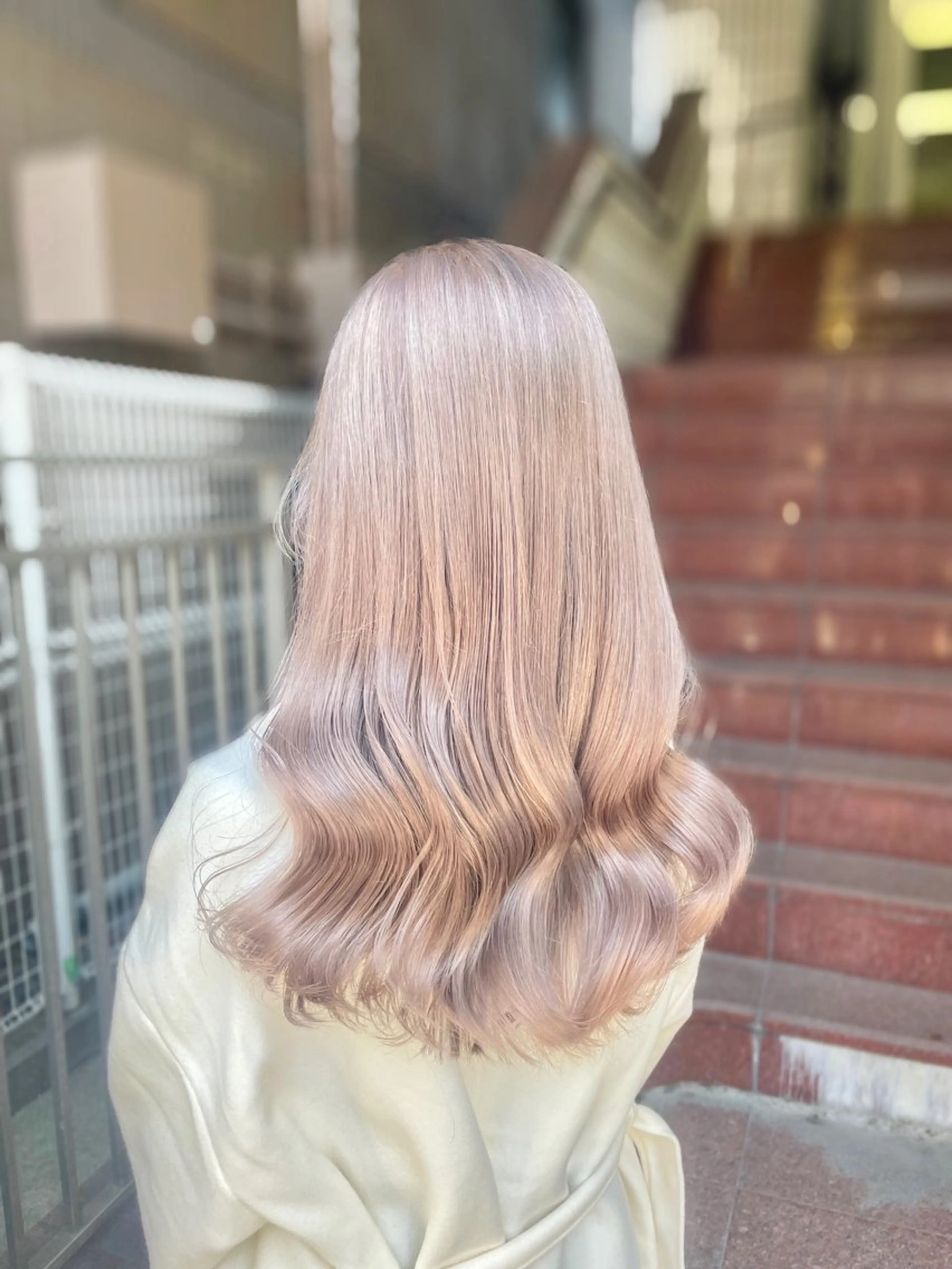 ロング カラー カット ヘアカラー トリートメント motel所属・モデルや芸能人も通う ✨マンツーマンサロンのヘアスタイル