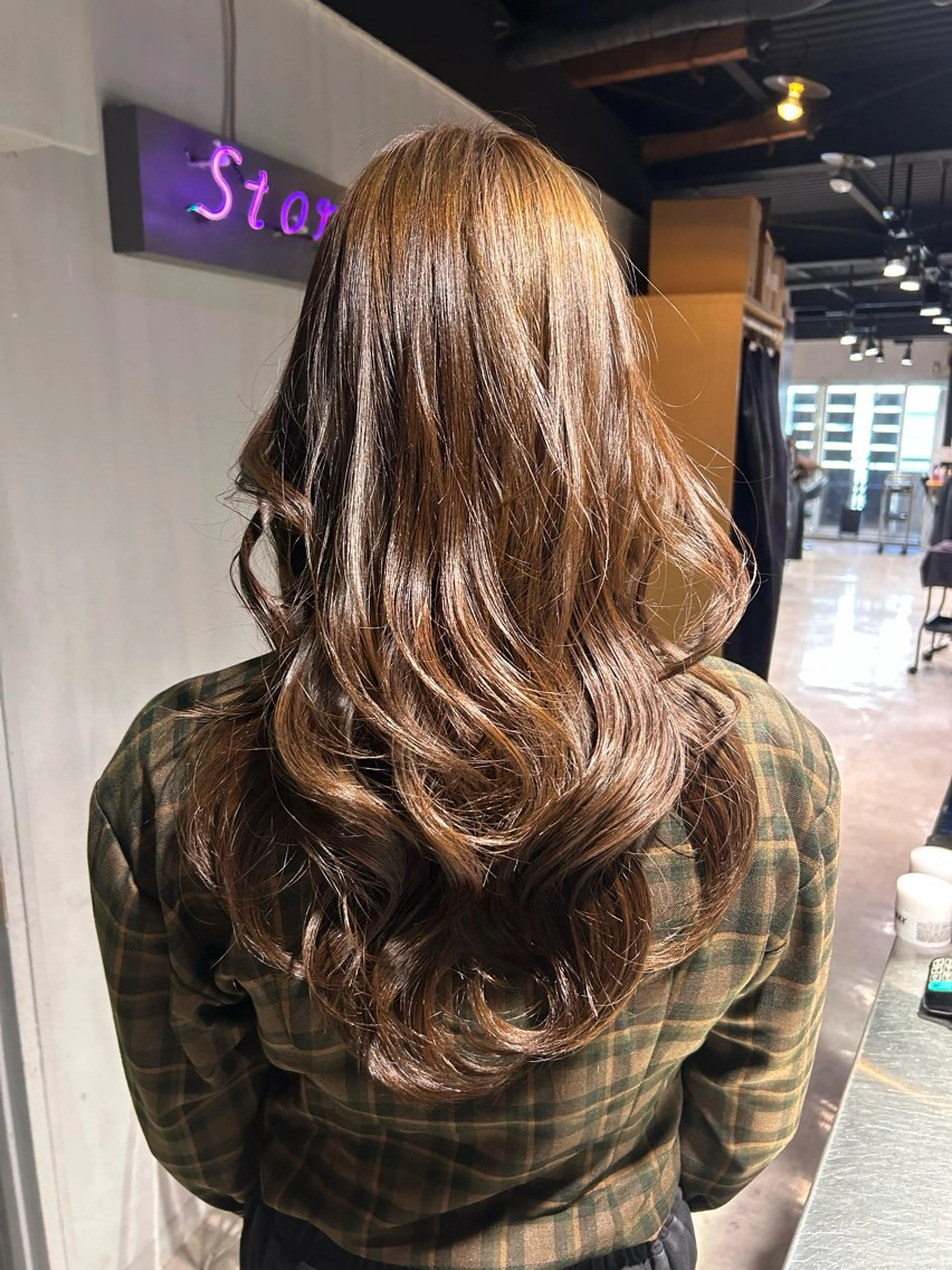 ロング カット ヘアカラー ヘッドスパ 韓国Style♡ Nanami🇰🇷のヘアスタイル