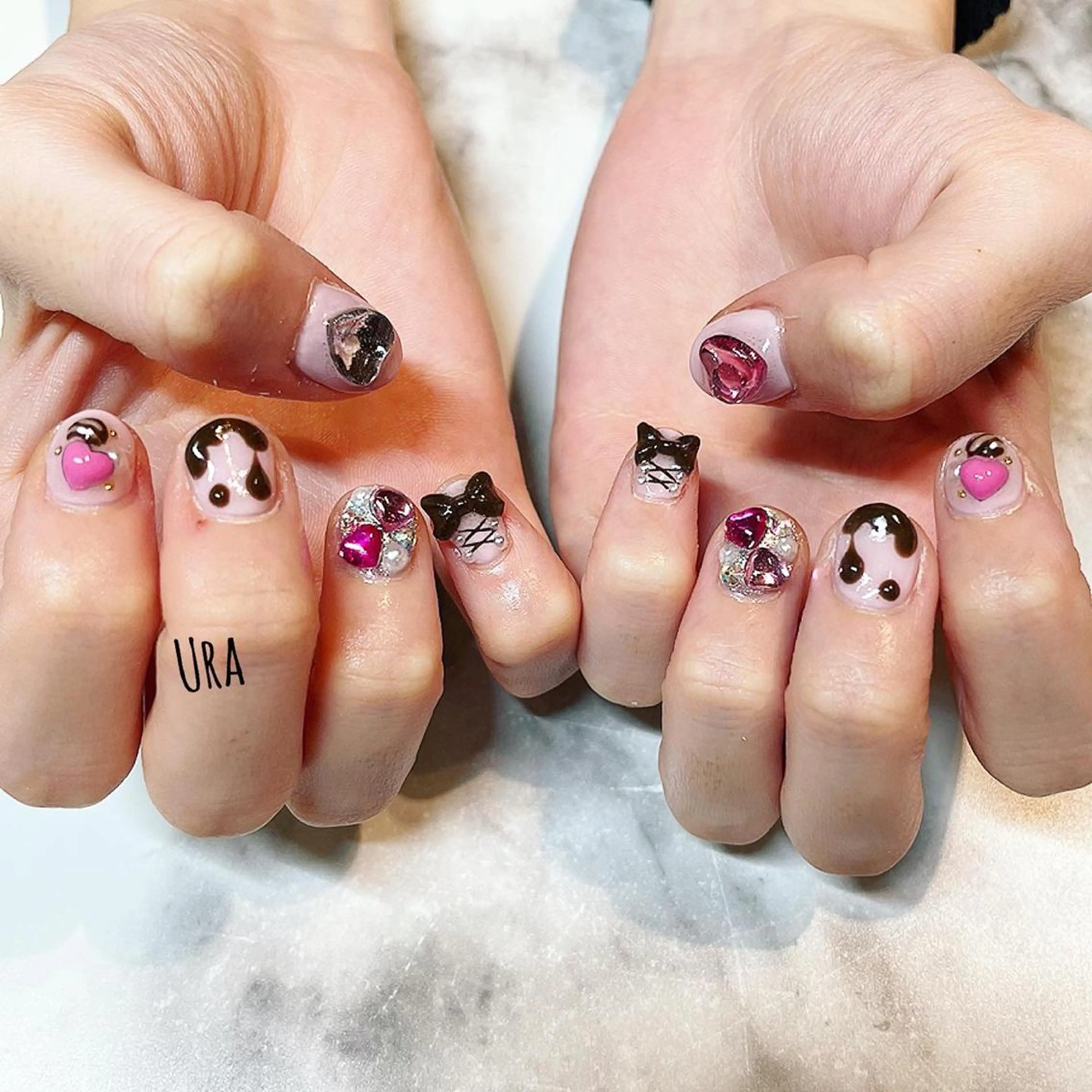 ネイル ハンドネイル UrakoNail 《nail》のネイルデザイン