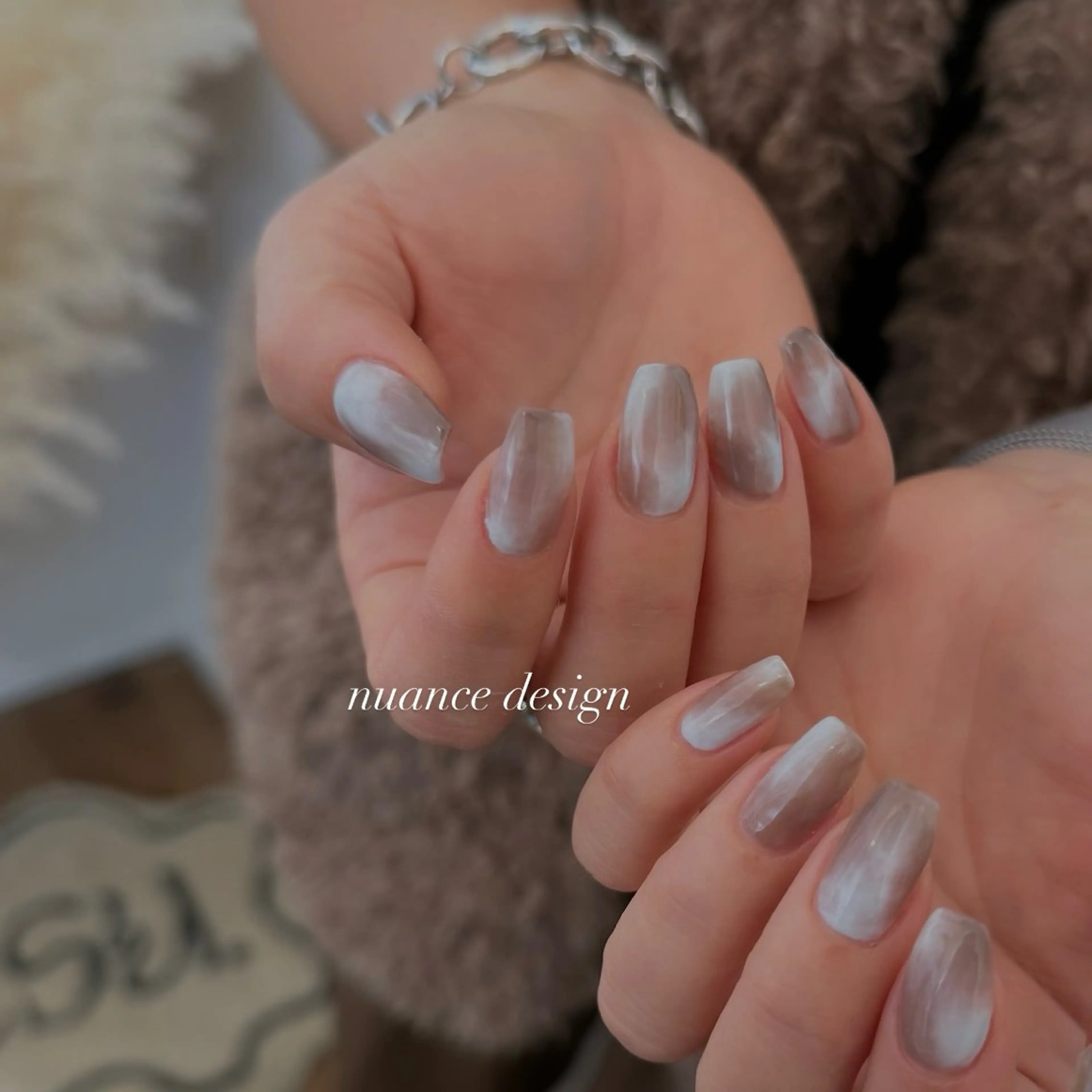 ネイル ニュアンスネイル ハンドネイル nailstudio esu.所属・nailstudio esu.のネイルデザイン