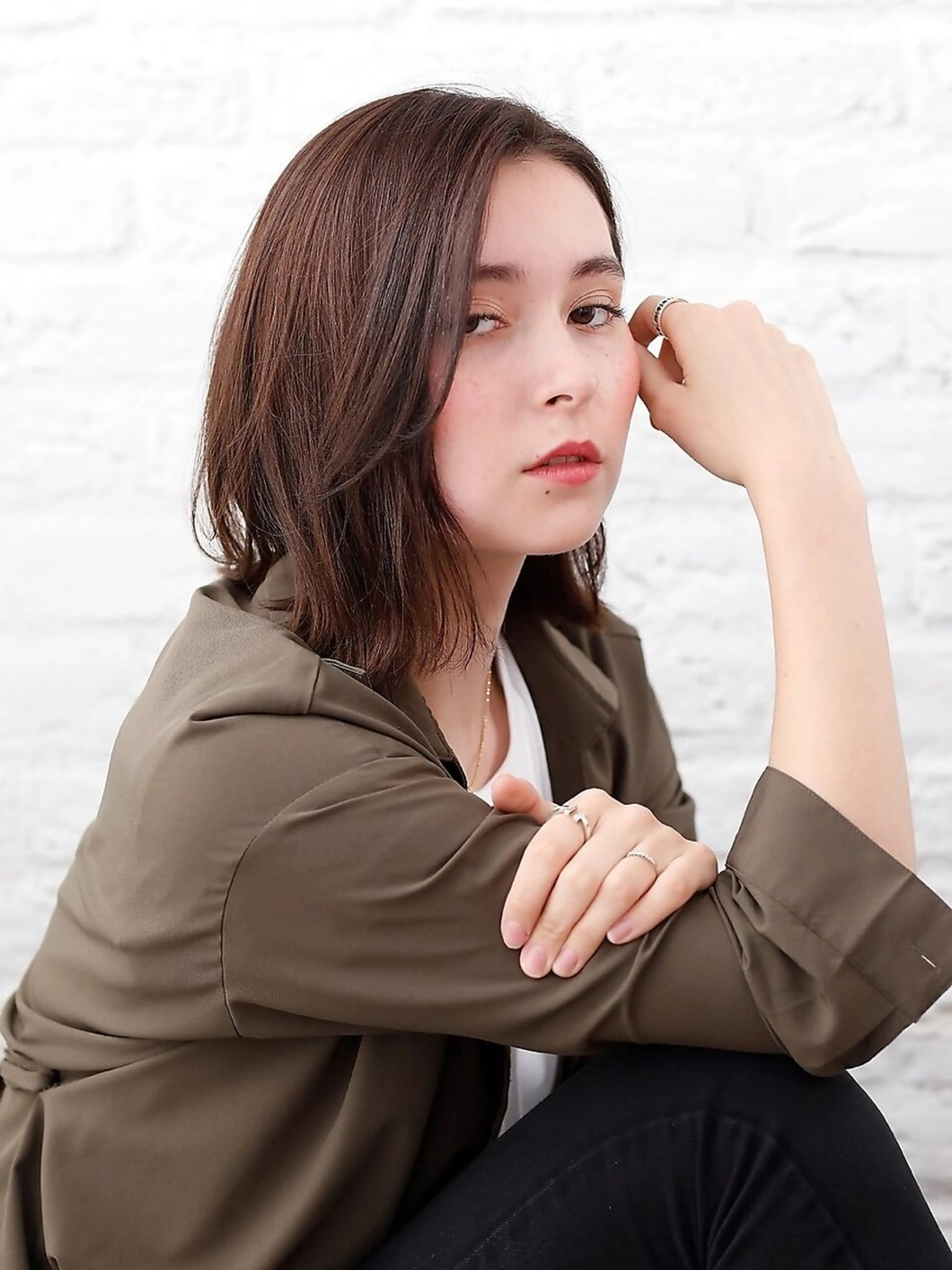 ミディアム 吉祥寺 似合 わせcut/kanaのヘアスタイル