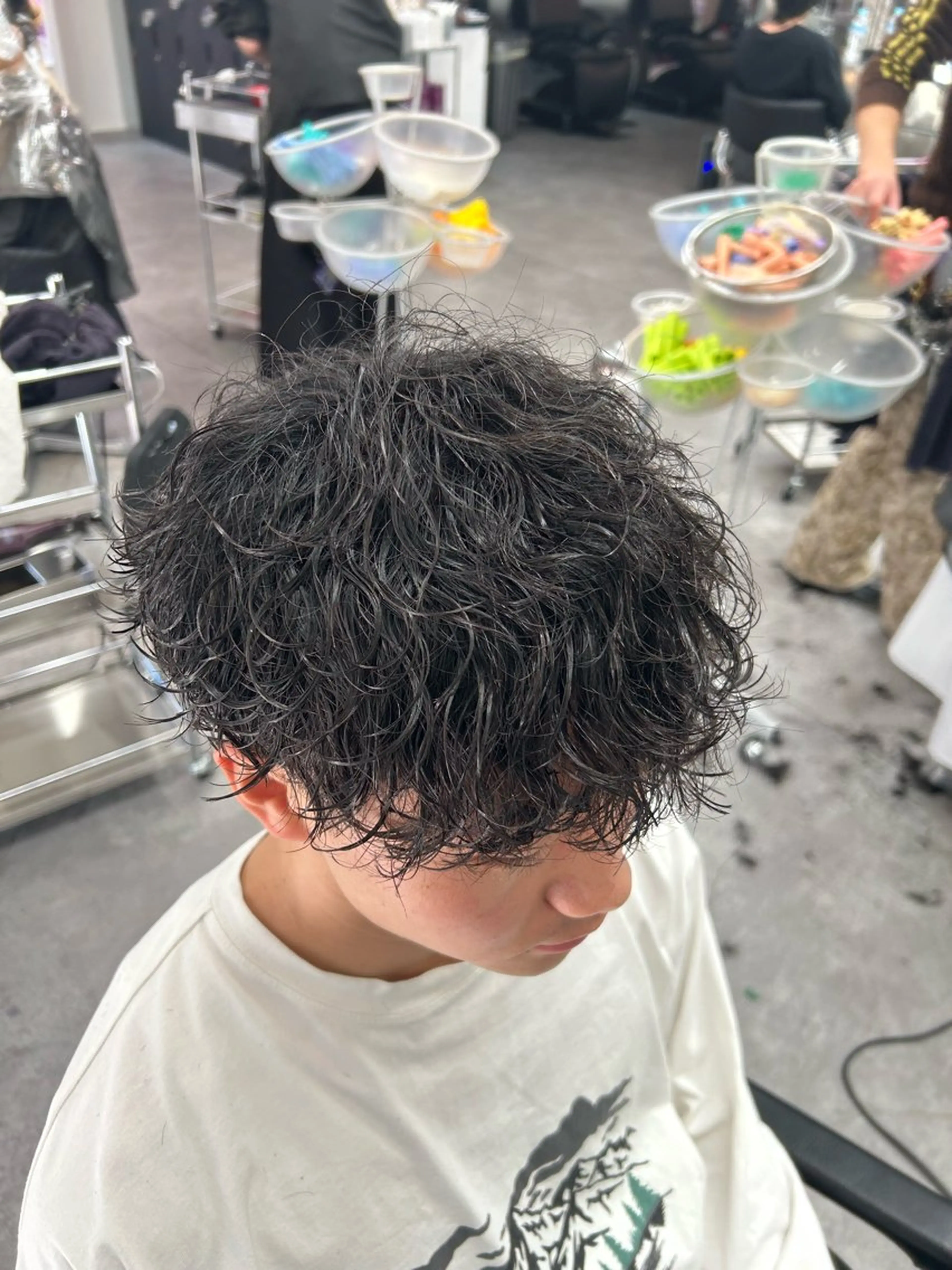 パーマ メンズ カット パーマ パーマ支持率No.1 ❤️‍🔥安成弾のヘアスタイル