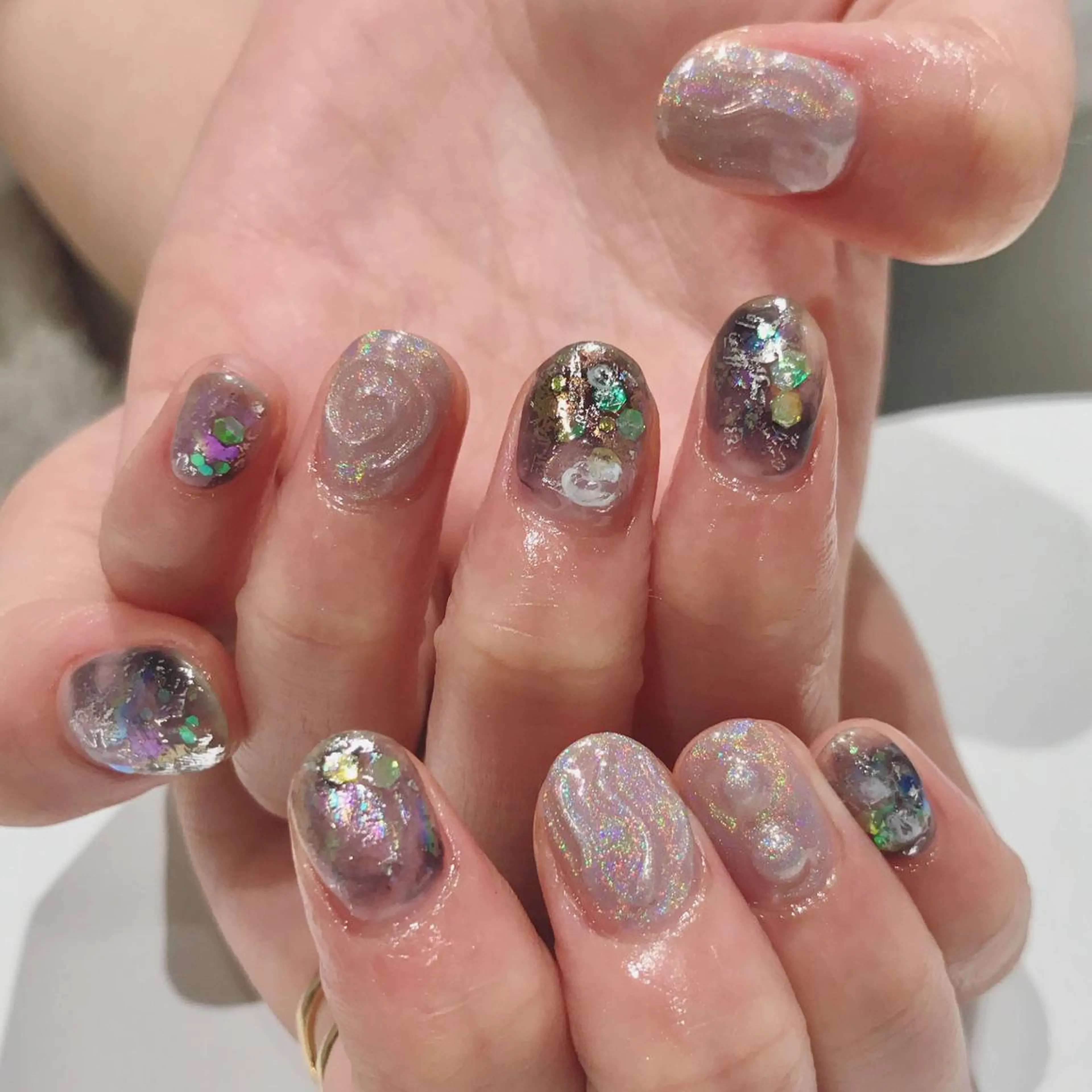 ネイル 山藤 萌永のネイルデザイン