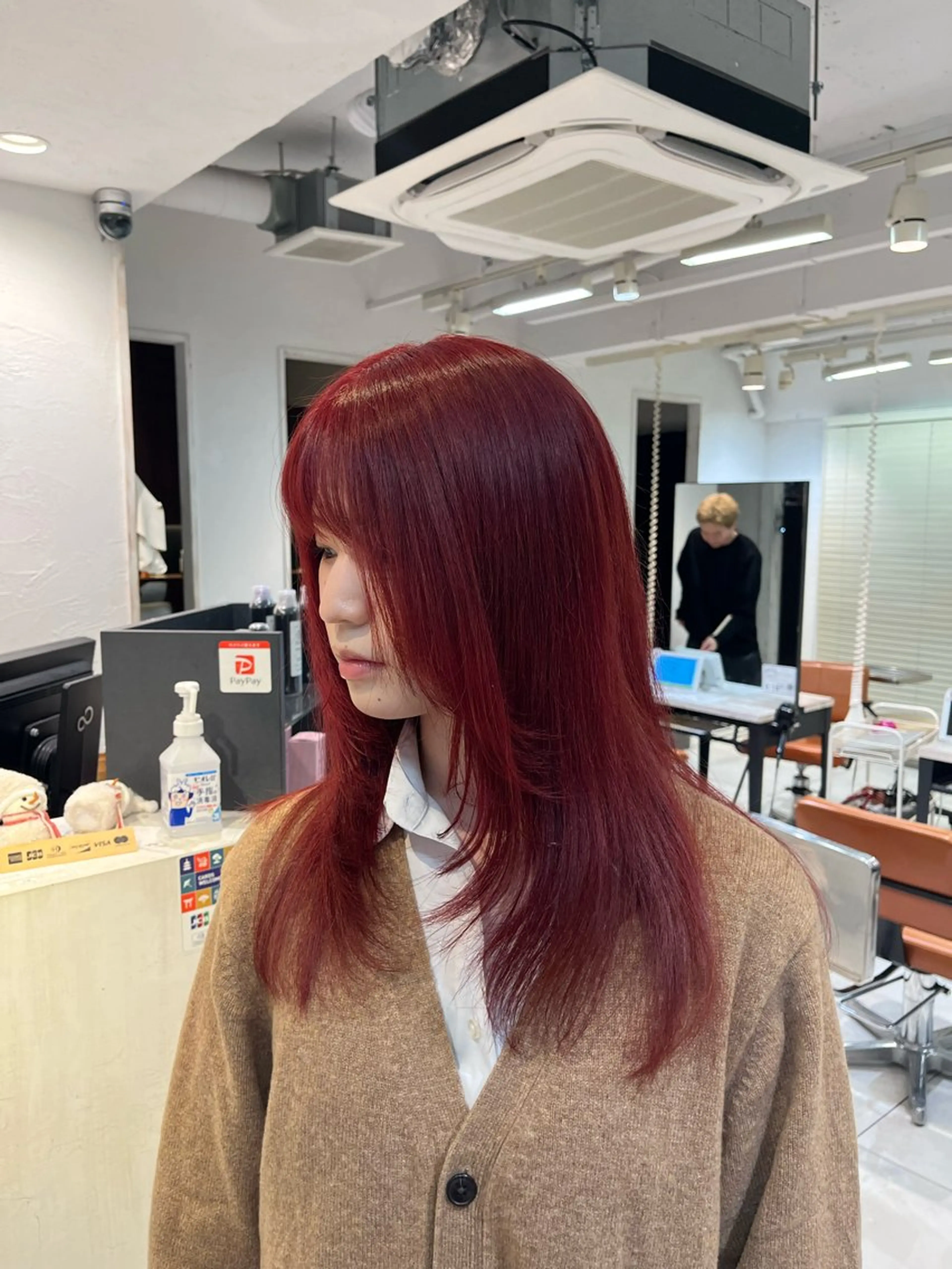 ロング カラー ❤️ブリーチ暖色カ ラー❤️NAOのヘアスタイル