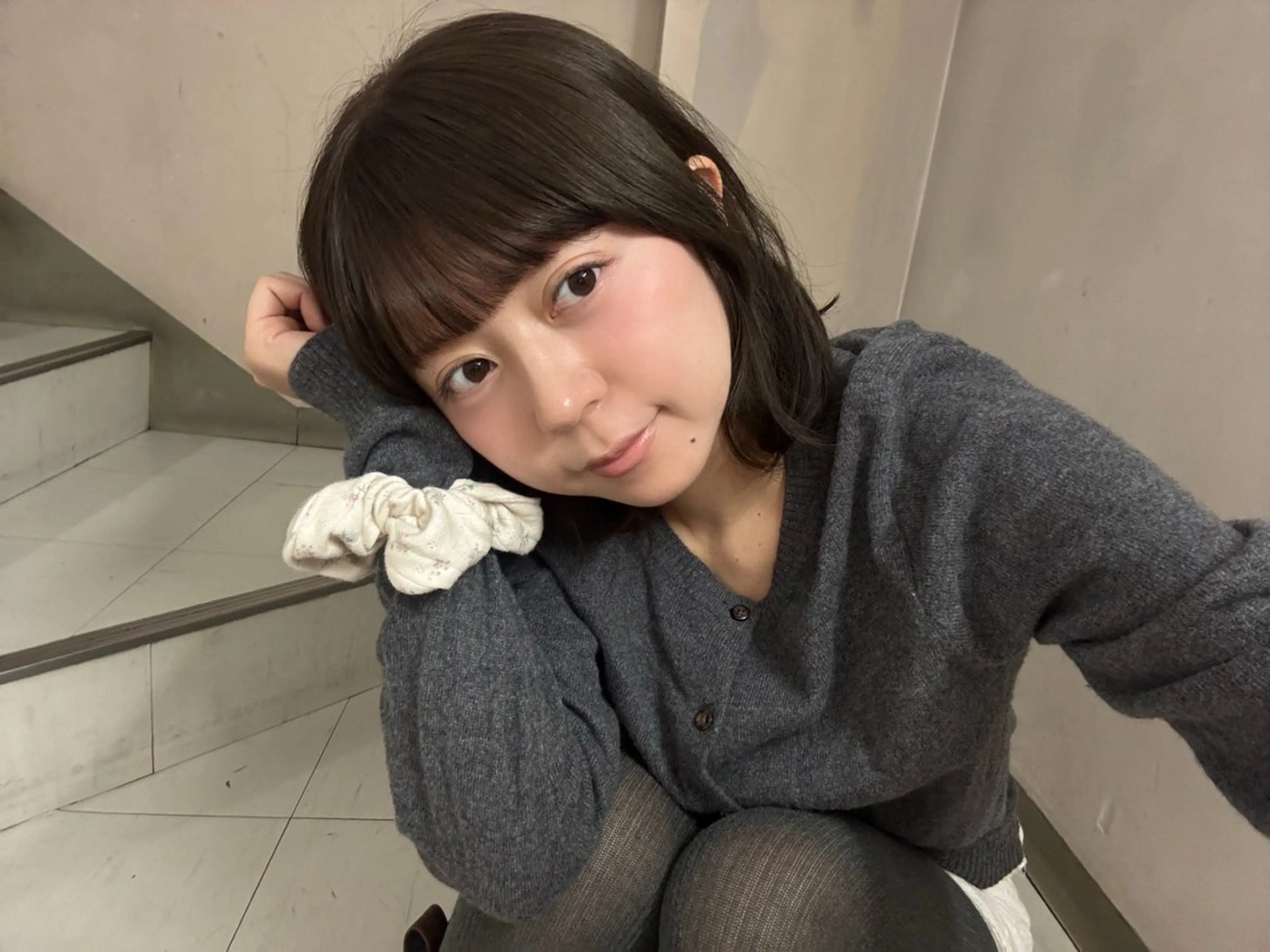 ミディアム カラー カット ヘアカラー riria/ボブ /ブラウンカラー🎀のヘアスタイル