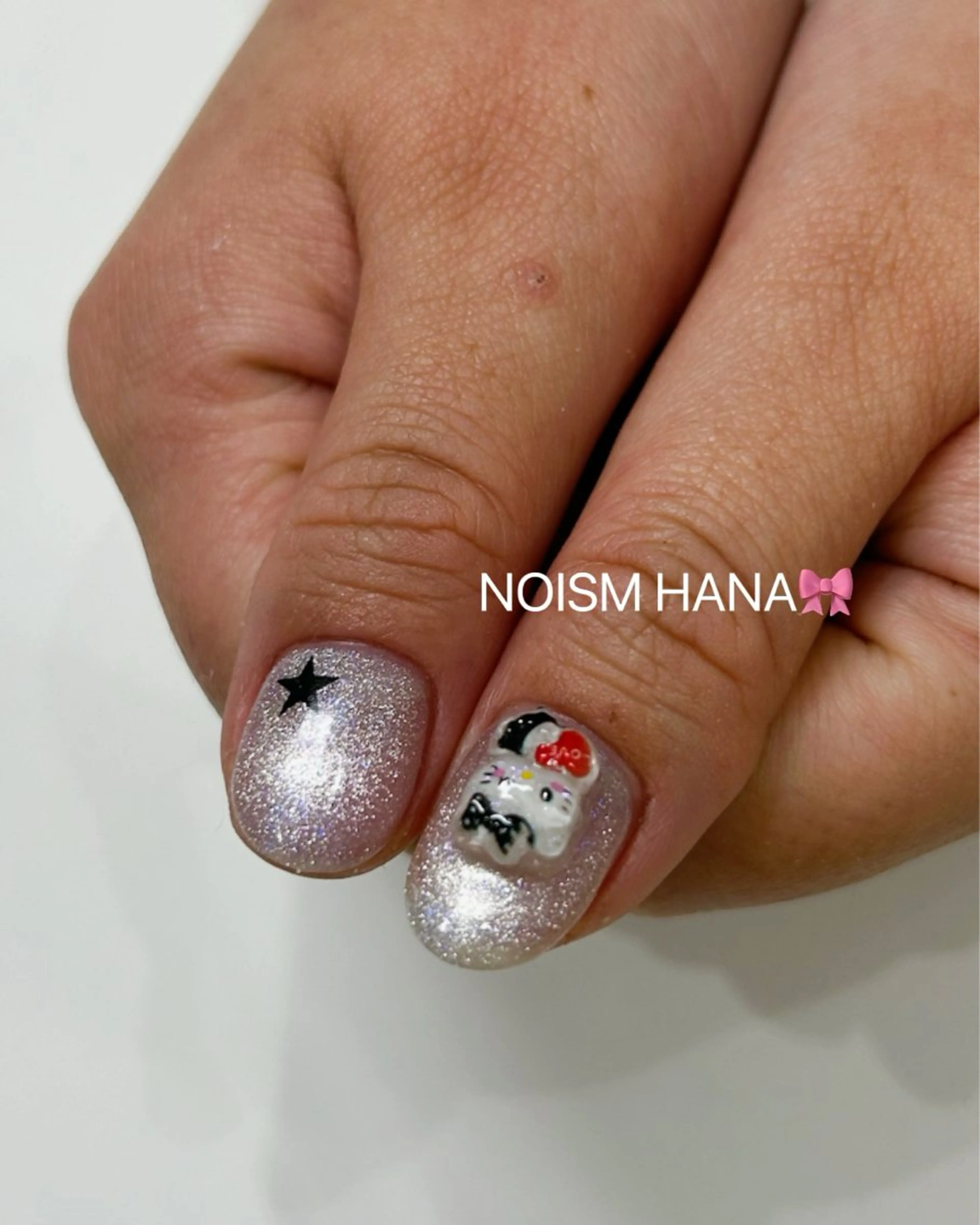ネイル グラデーション キラキラネイル 韓国ネイル マグネットネイル ニュアンスネイル ハンドネイル 🎀大人nail /NOISMはな🎀のネイルデザイン