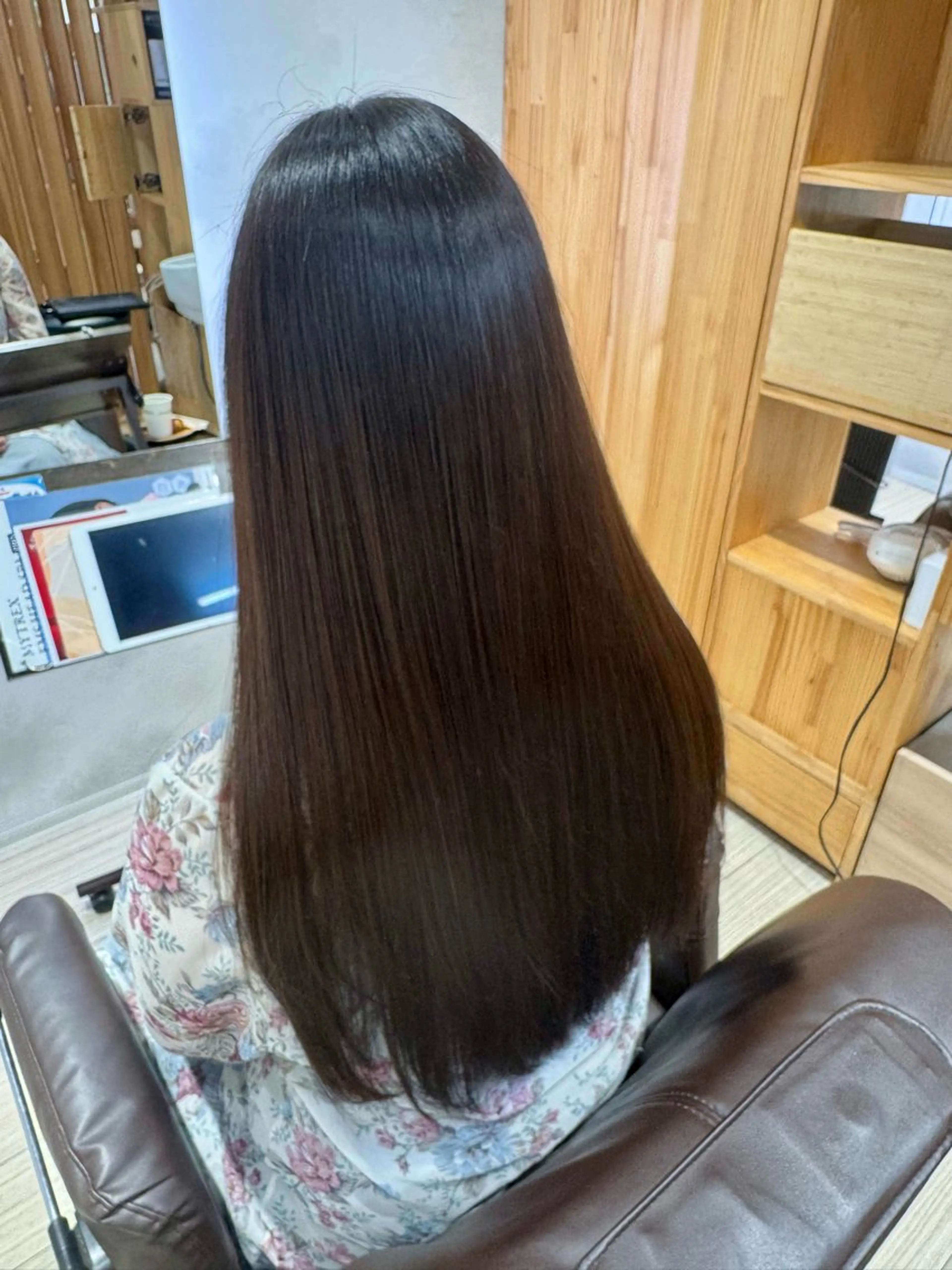 ロング カラー ベージュカラー 透明感カラー トリートメント 縮毛矯正/髪質改善 山田 省吾のヘアスタイル