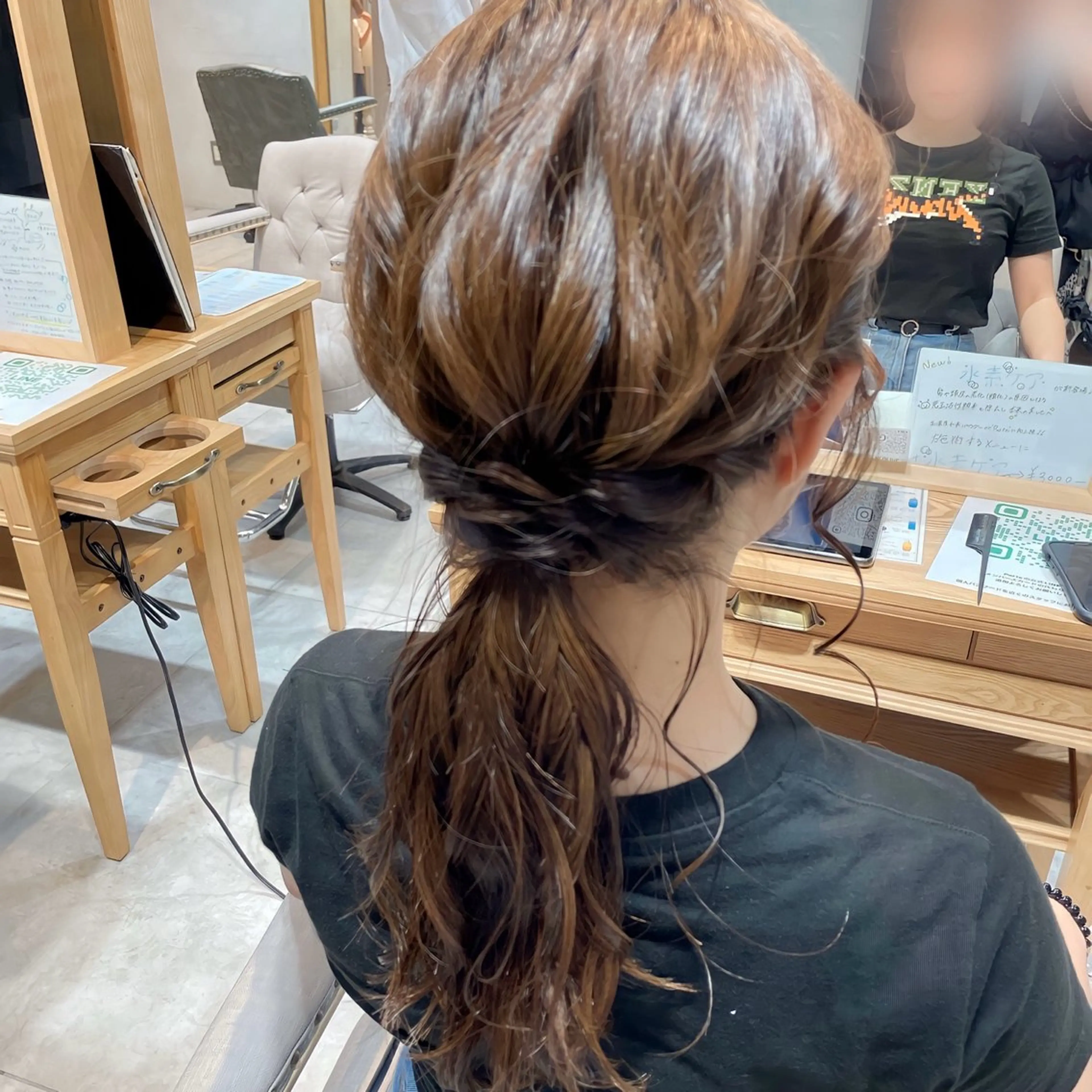 ヘアアレンジ ヘアセット 佐々木 悠莉のヘアスタイル