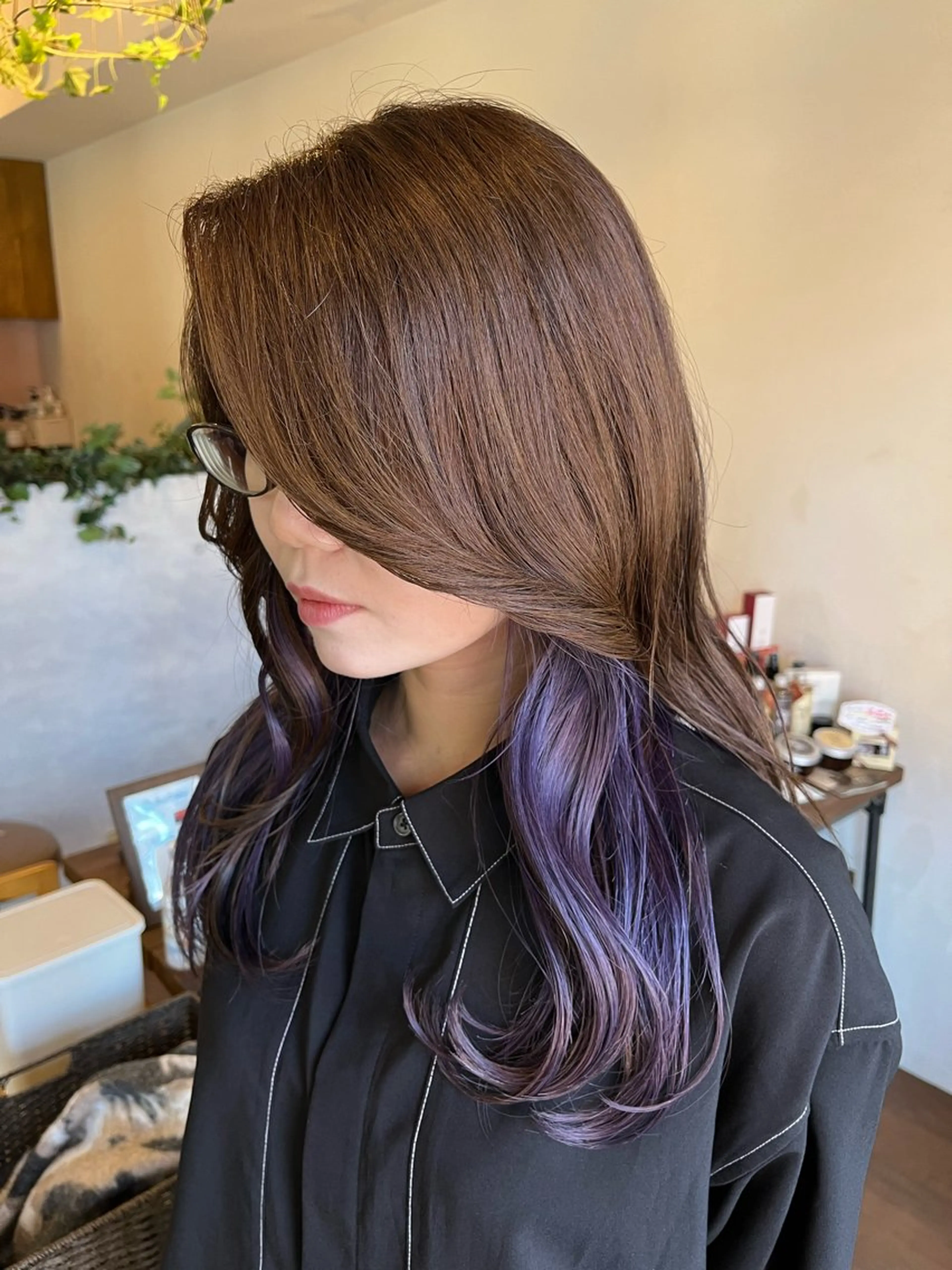 ロング カラー カット ヘアカラー トリートメント AKALA  HAIR所属・AKALA HAIR 西宮店　Juriのヘアスタイル