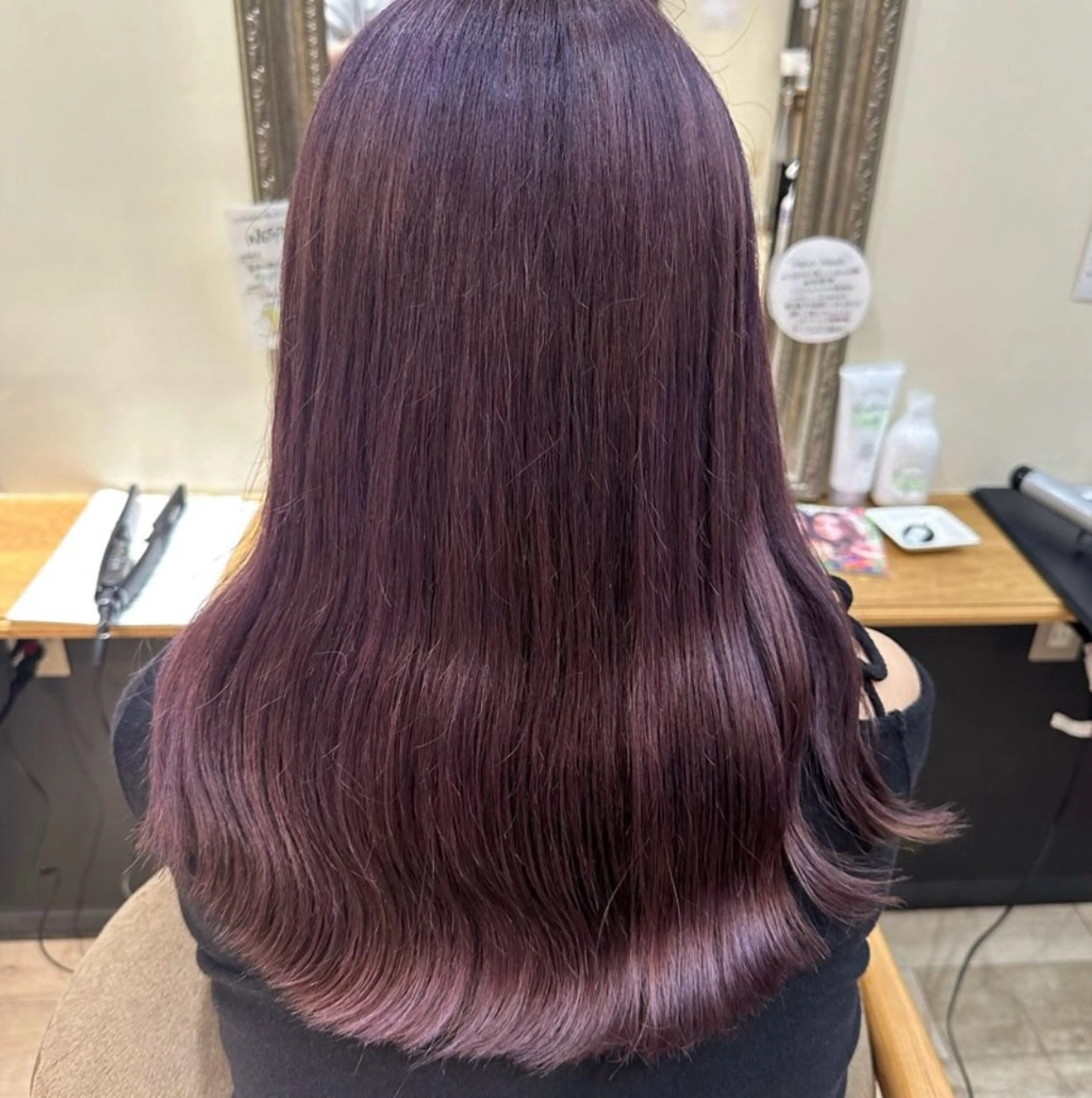 ロング カラー 生尾 虹水のヘアスタイル